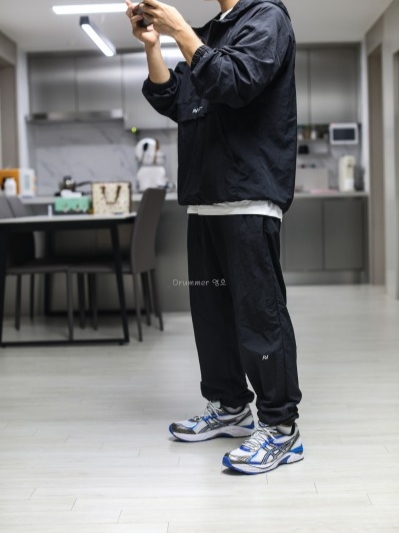 Asics GT-2160 White Illusion Blue 착용 스타일