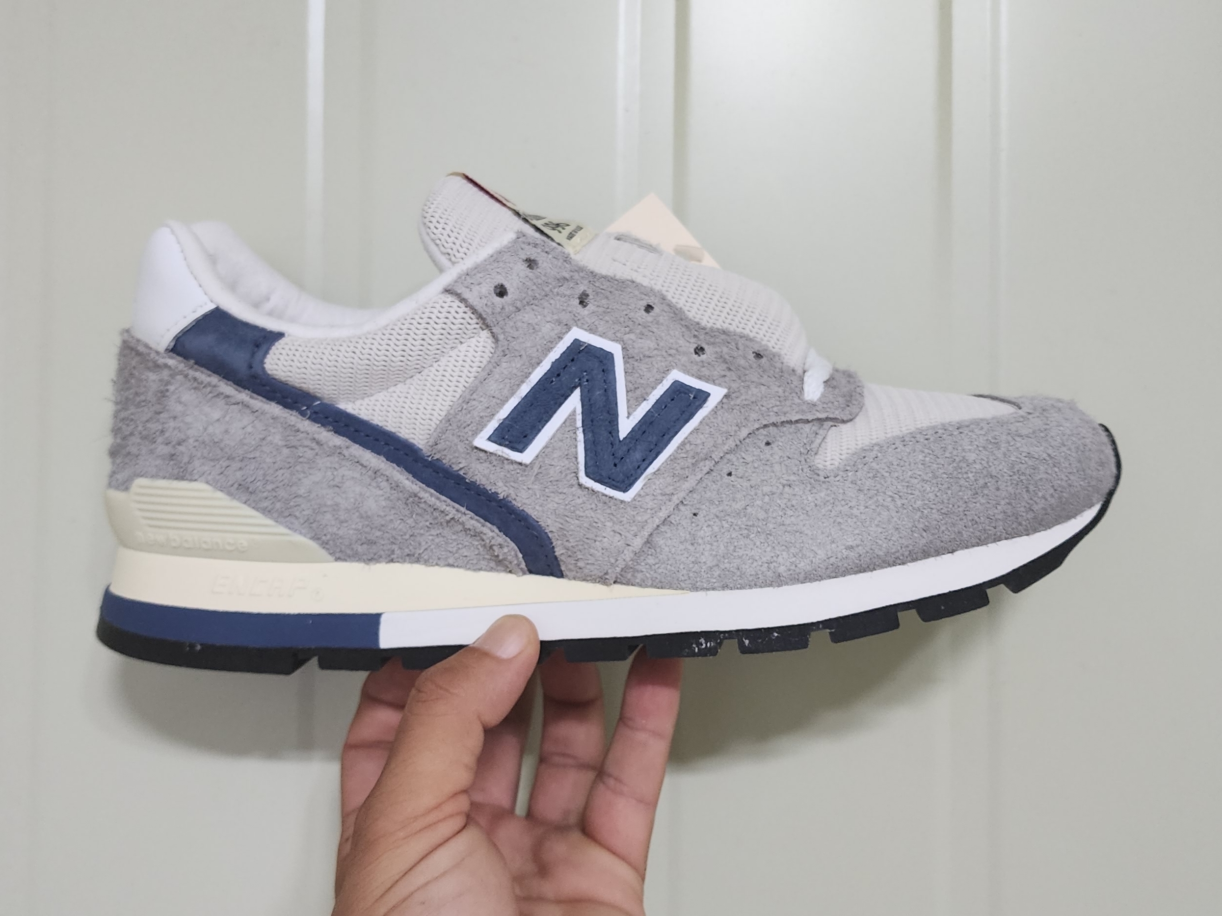 New Balance Made in USA 996 Marblehead Vintage Indigo 착용 스타일