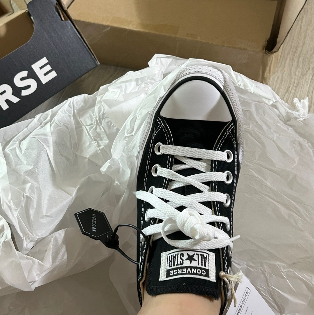 Converse Chuck Taylor All Star Ox Black 착용 스타일