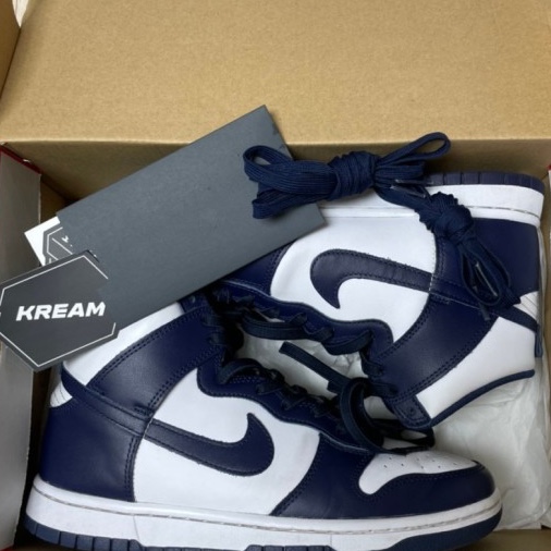 Nike Dunk High Retro Championship White 착용 스타일