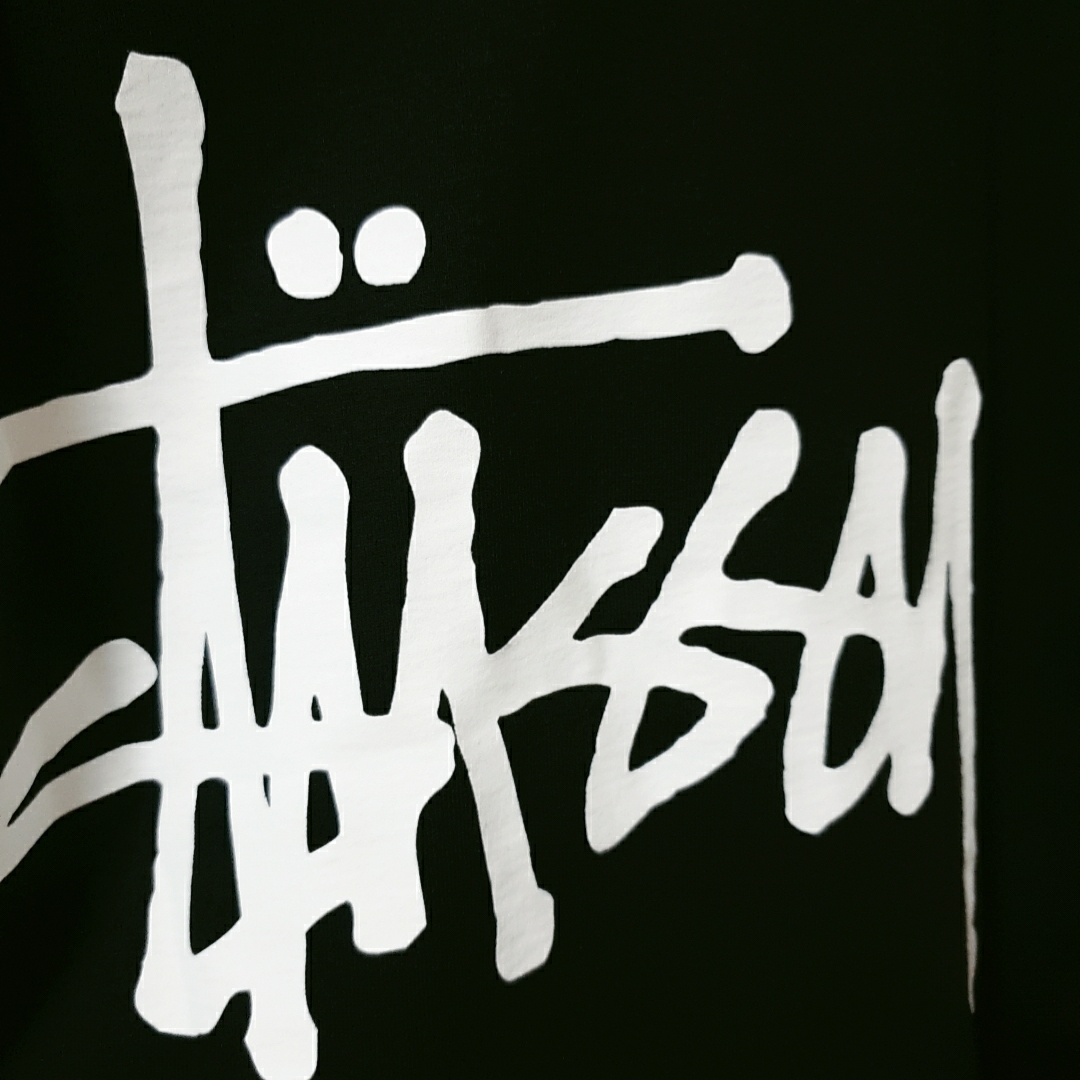 Stussy Basic Stussy T-Shirt Black 2022 착용 스타일
