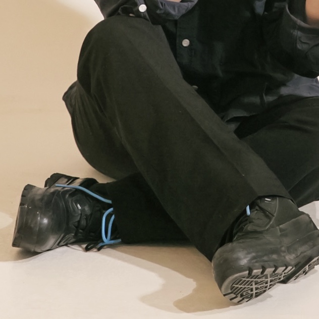 Converse x Ambush Chuck Taylor All Star Duck Boot Black 착용 스타일
