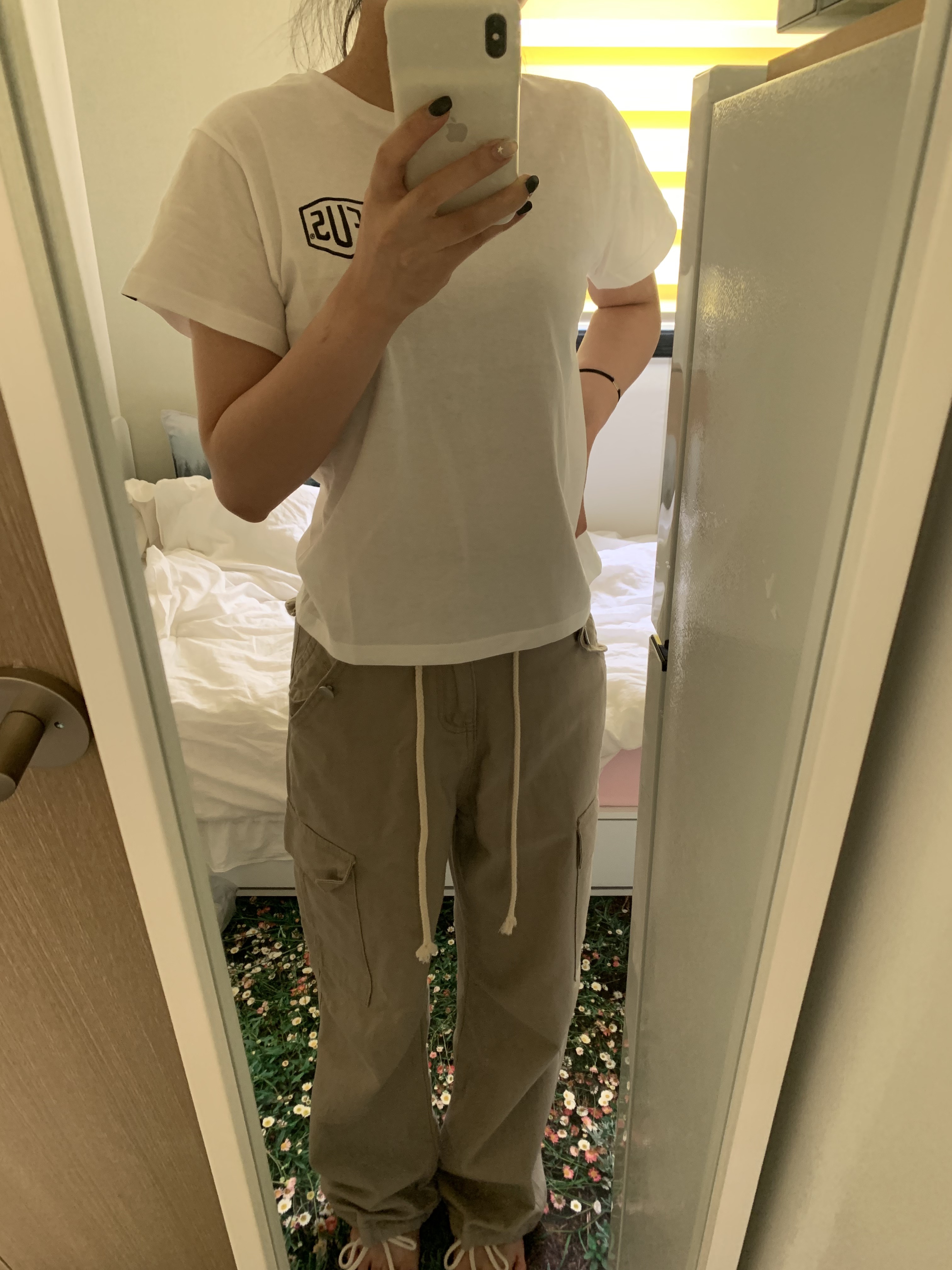 (Kids) Deus Ex Machina College Seoul T-Shirt White 착용 스타일