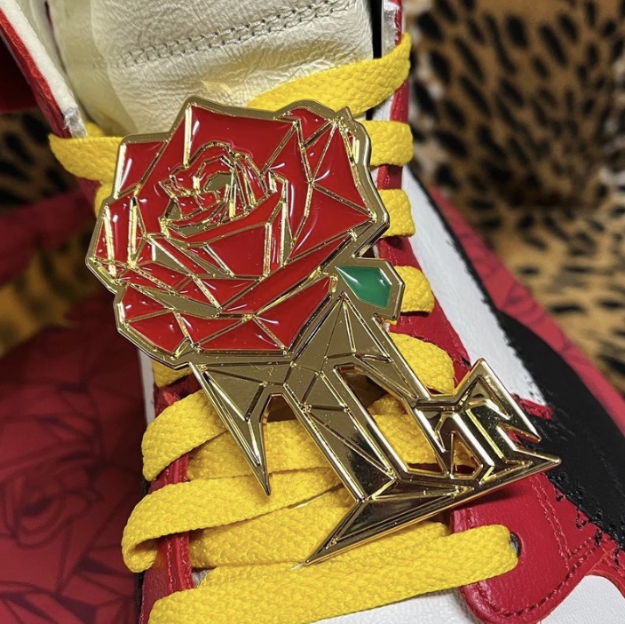 (W) Jordan 1 x Teyana Taylor Zoom CMFT 2 Gym Red 착용 스타일 - 2
