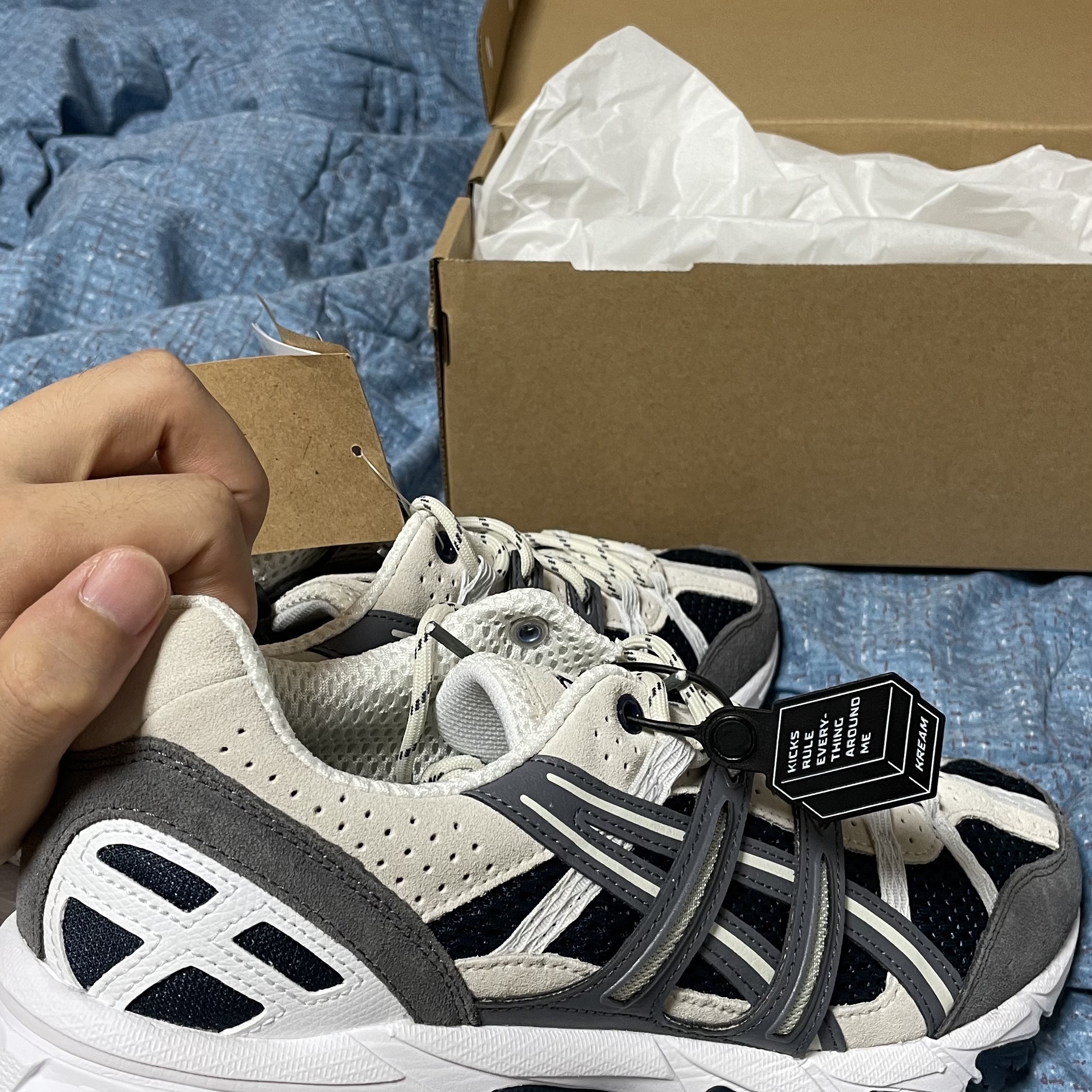 Asics Gel-Sonoma 15-50 French Blue 착용 스타일 - 2