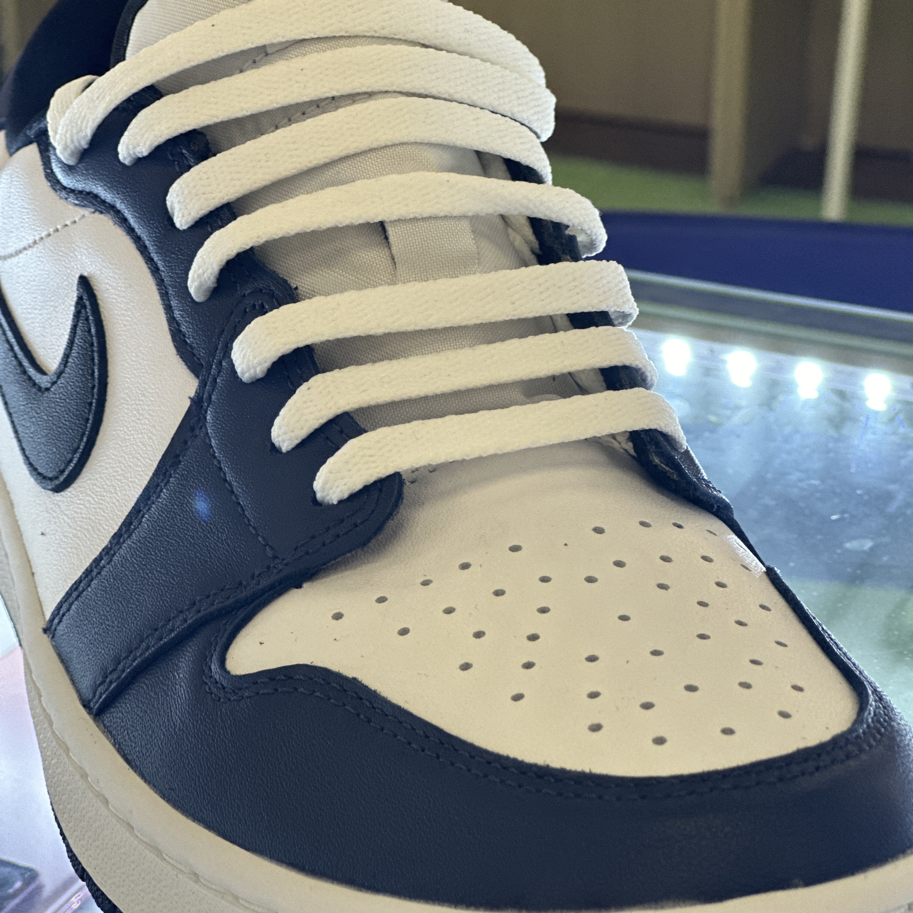Jordan 1 Low Golf Midnight Navy 착용 스타일 - 2
