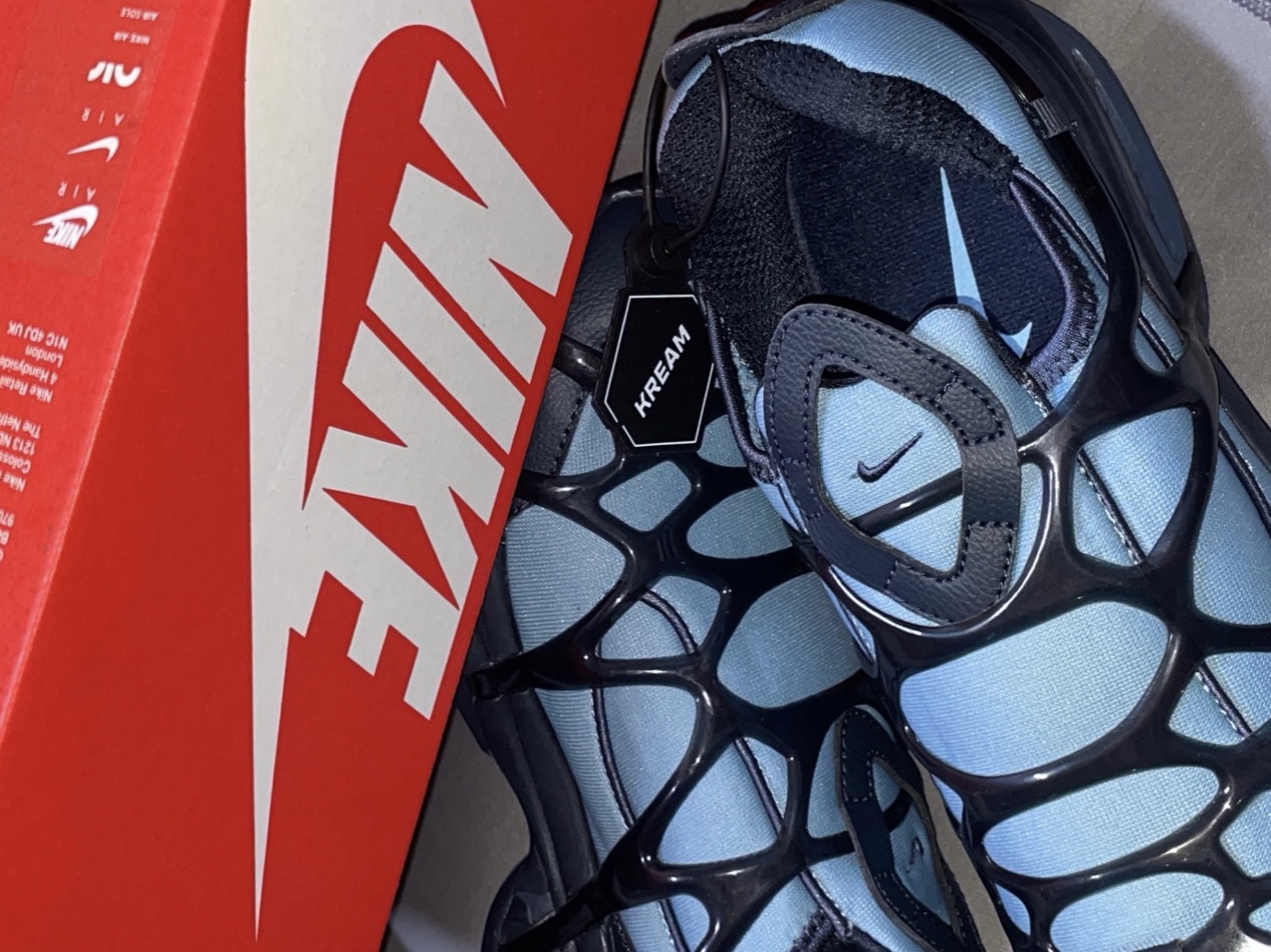 Nike Air Kukini Worn Blue Obsidian 착용 스타일 - 2