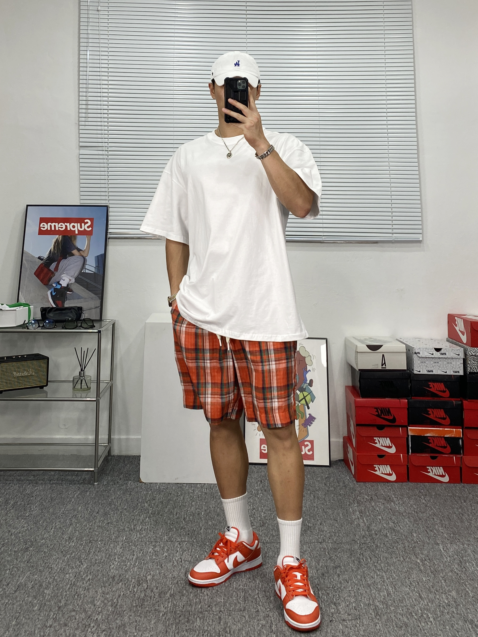 Nike Dunk Low SP Syracuse 2020 착용 스타일 - 1