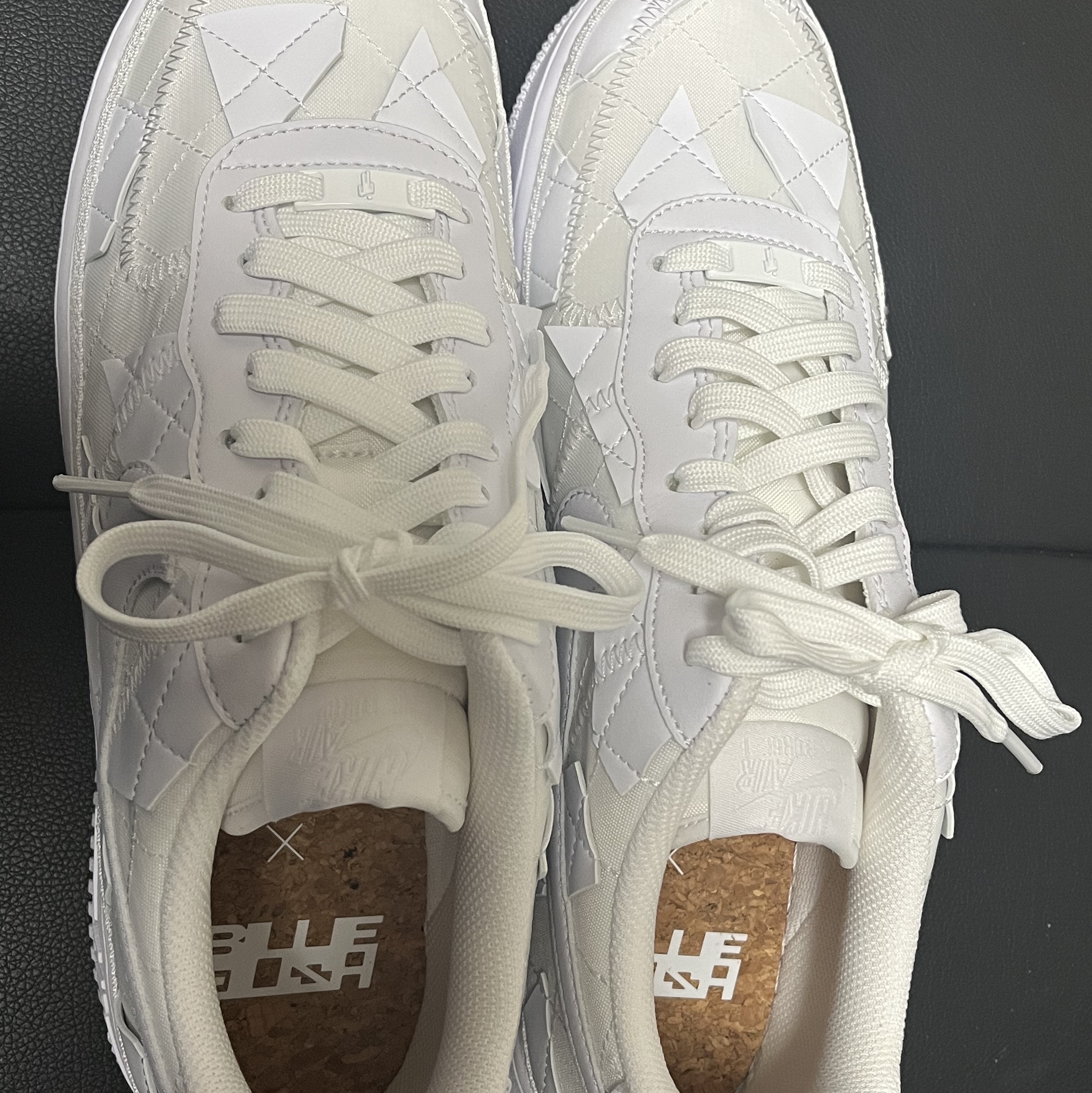 Nike x Billie Eilish Air Force 1 Low SP Triple White 착용 스타일