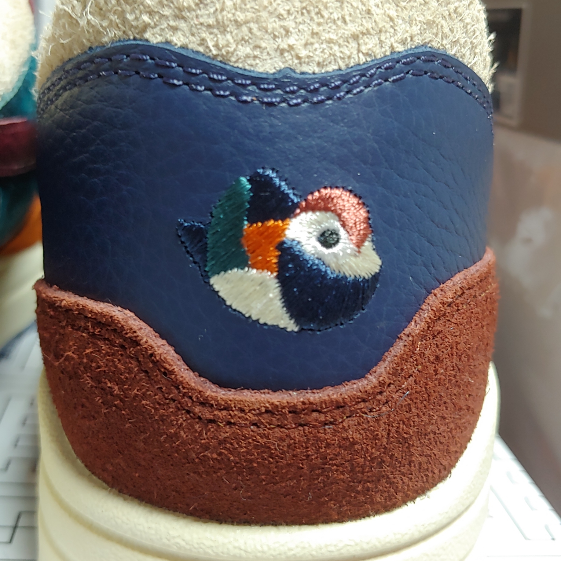 Nike x Kasina Air Max 1 SP Won-Ang Orange 착용 스타일 - 1