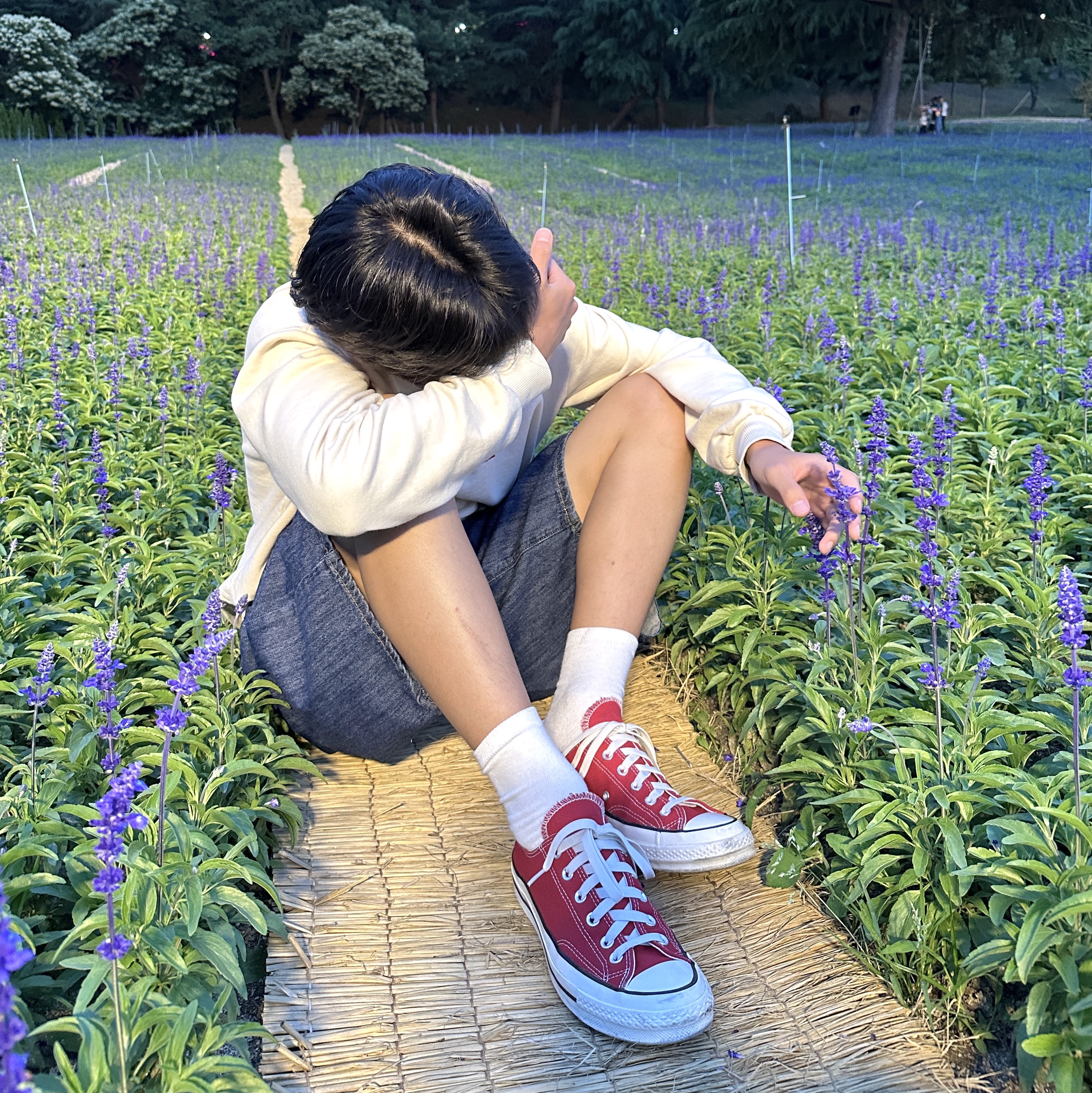 Converse Chuck 70 Ox Enamel Red 착용 스타일