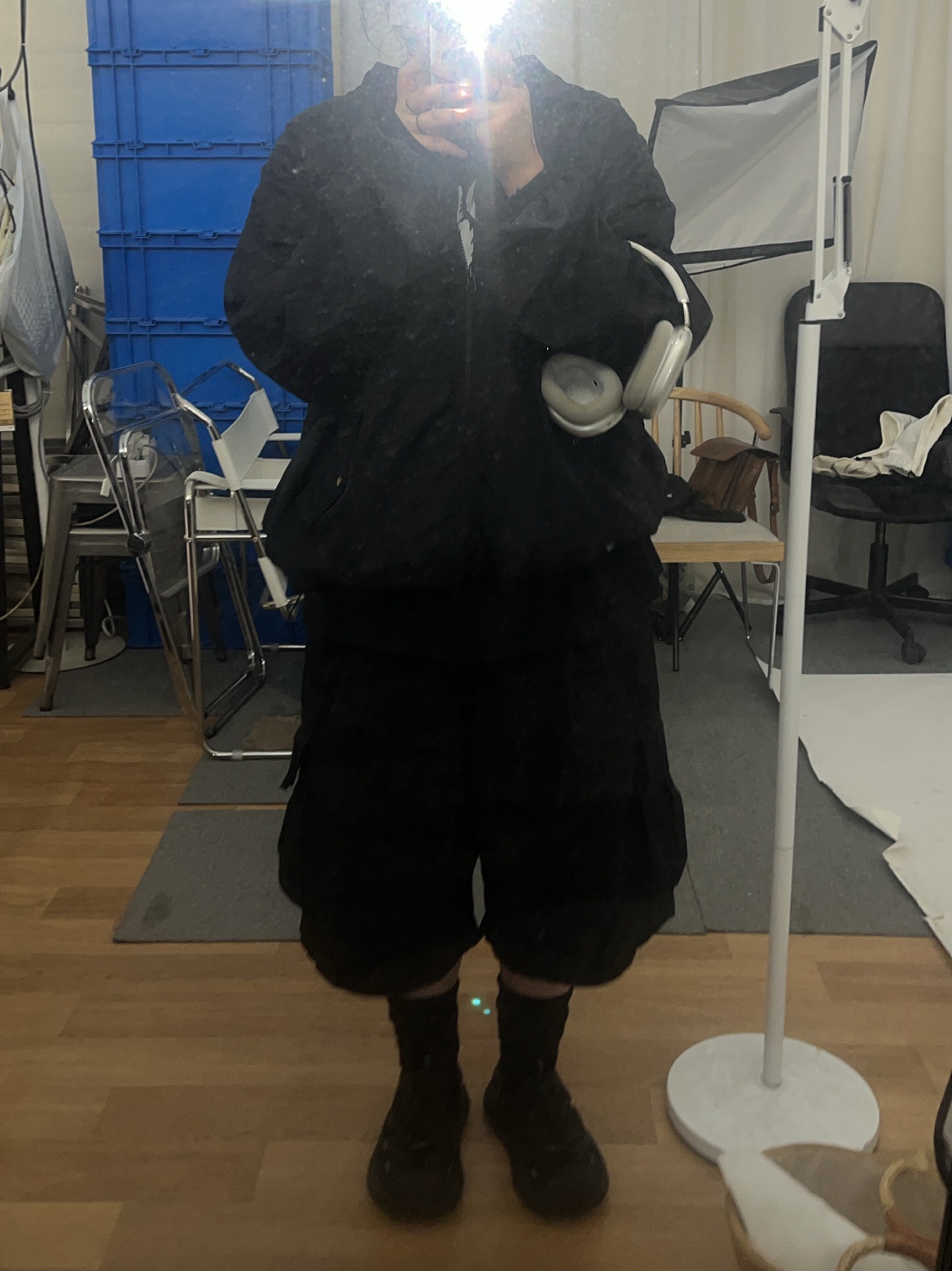 Hoka Hopara Black 착용 스타일 - 2