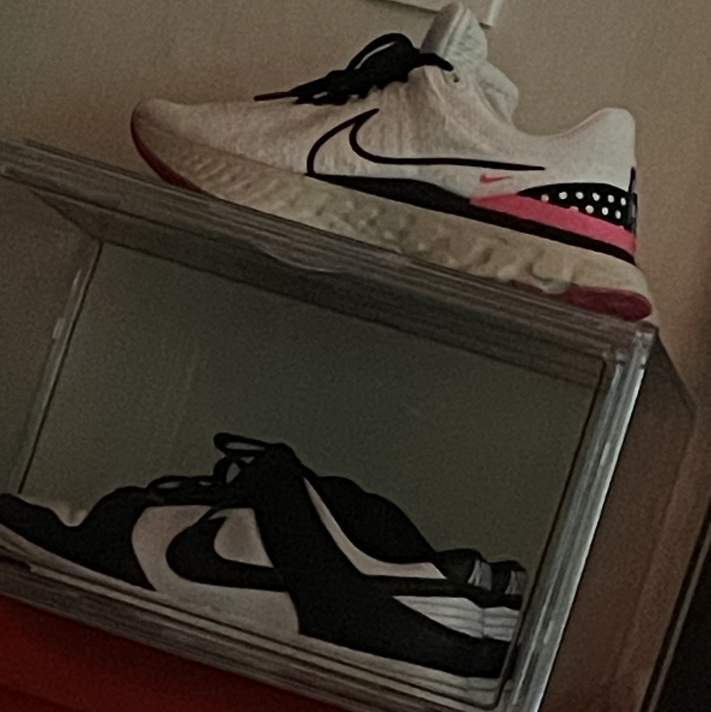 Nike React Infinity Run Flyknit 3 White Black, Nike Dunk Low Retro Black 착용 스타일
