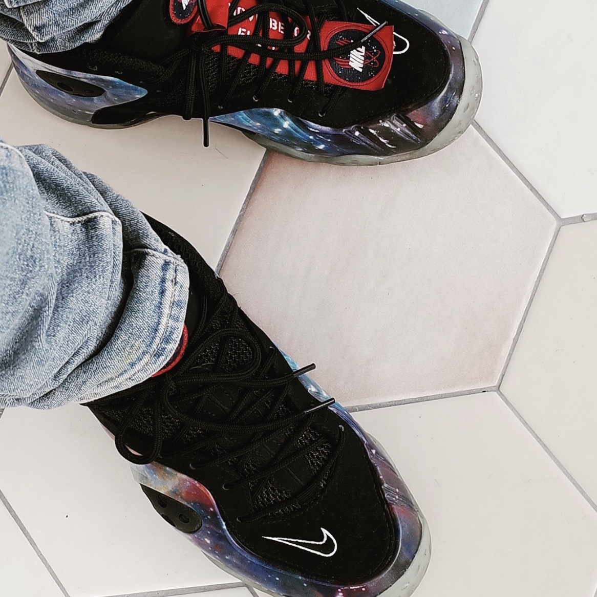 Nike Zoom Rookie Binary Blue 착용 스타일