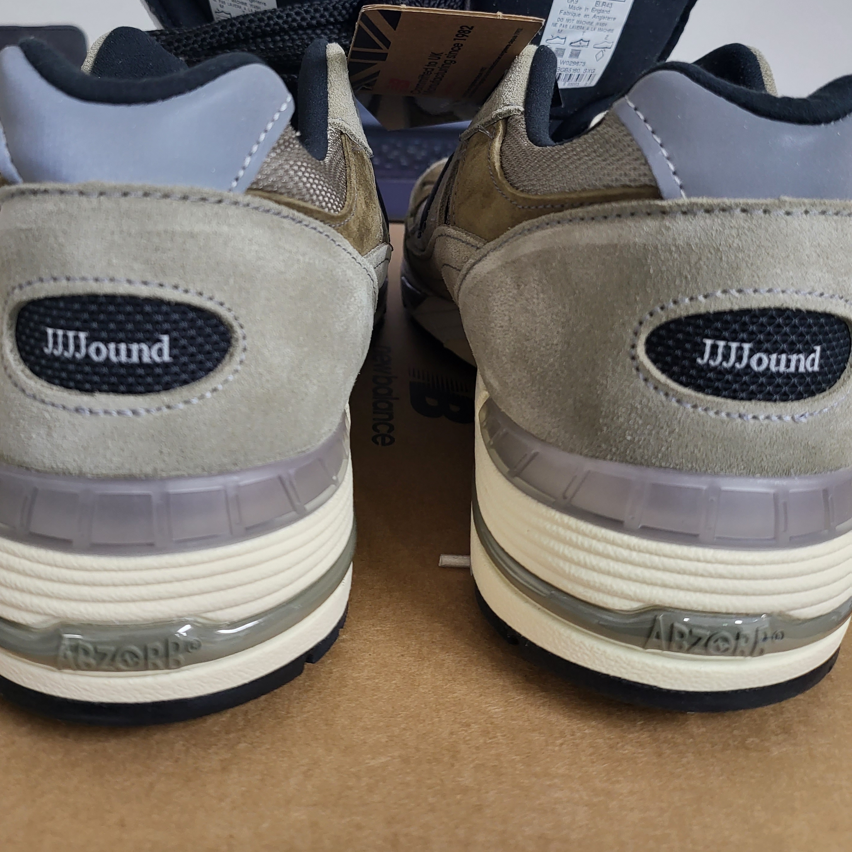 New Balance x JJJJound 991 Made in UK Grey 착용 스타일