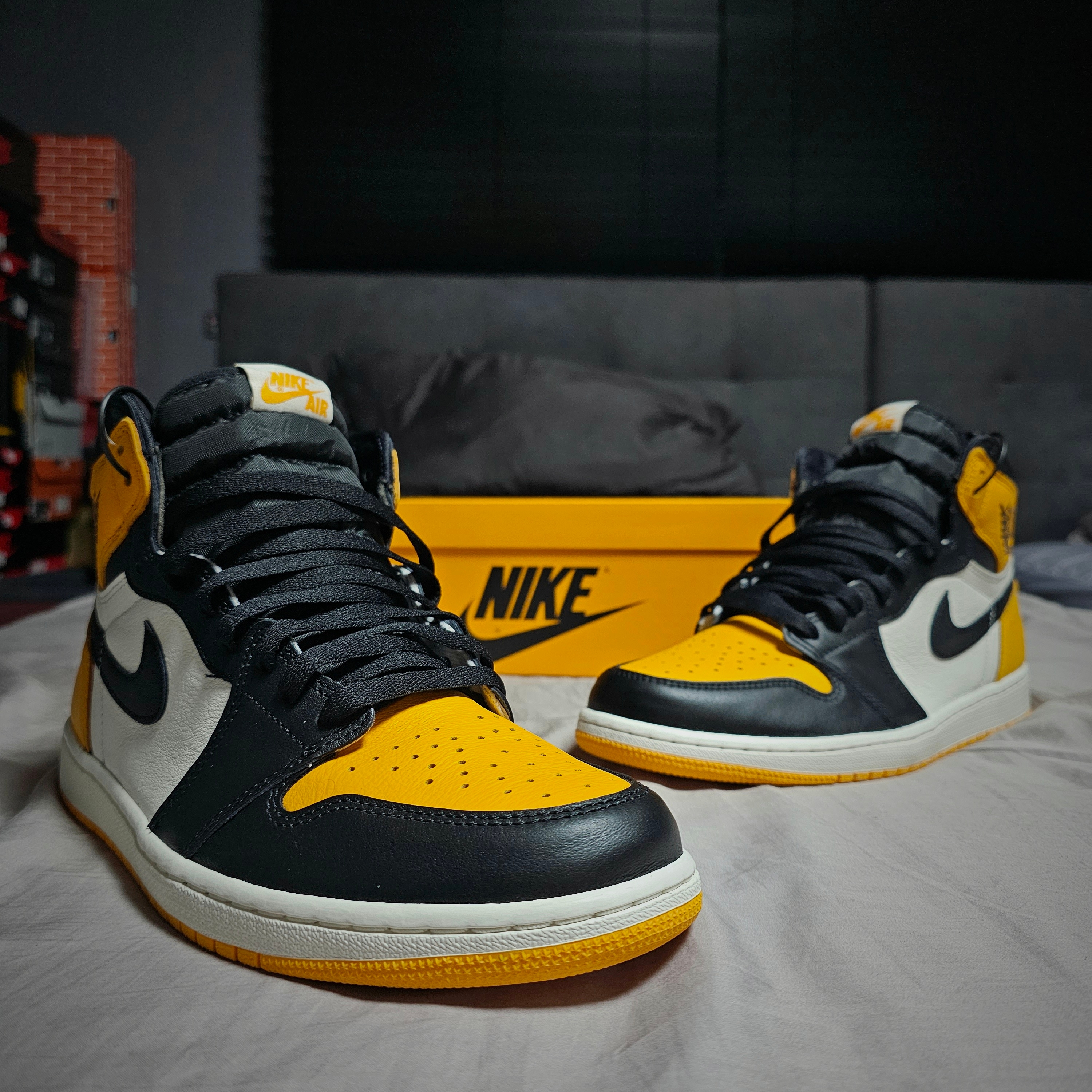 Jordan 1 Retro High OG Taxi 착용 스타일 - 3