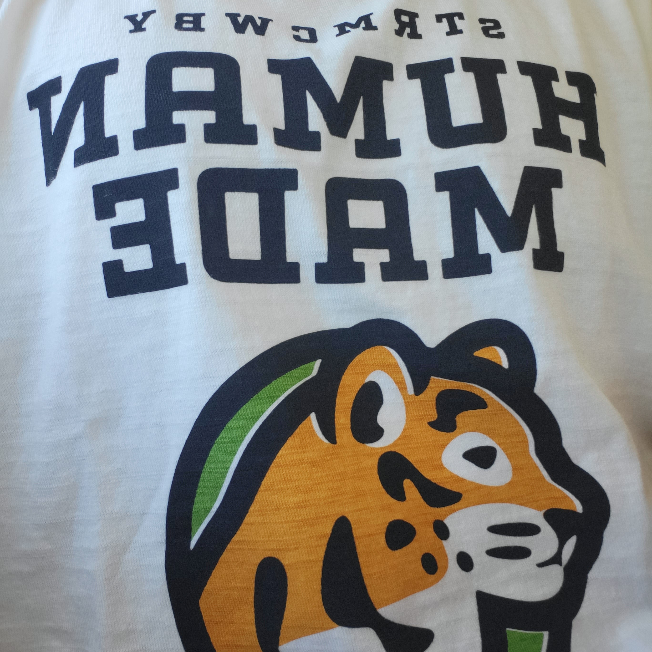 Human Made Graphic T-Shirt #8 White, Human Made Graphic T-Shirt #11 Black 착용 스타일 - 1