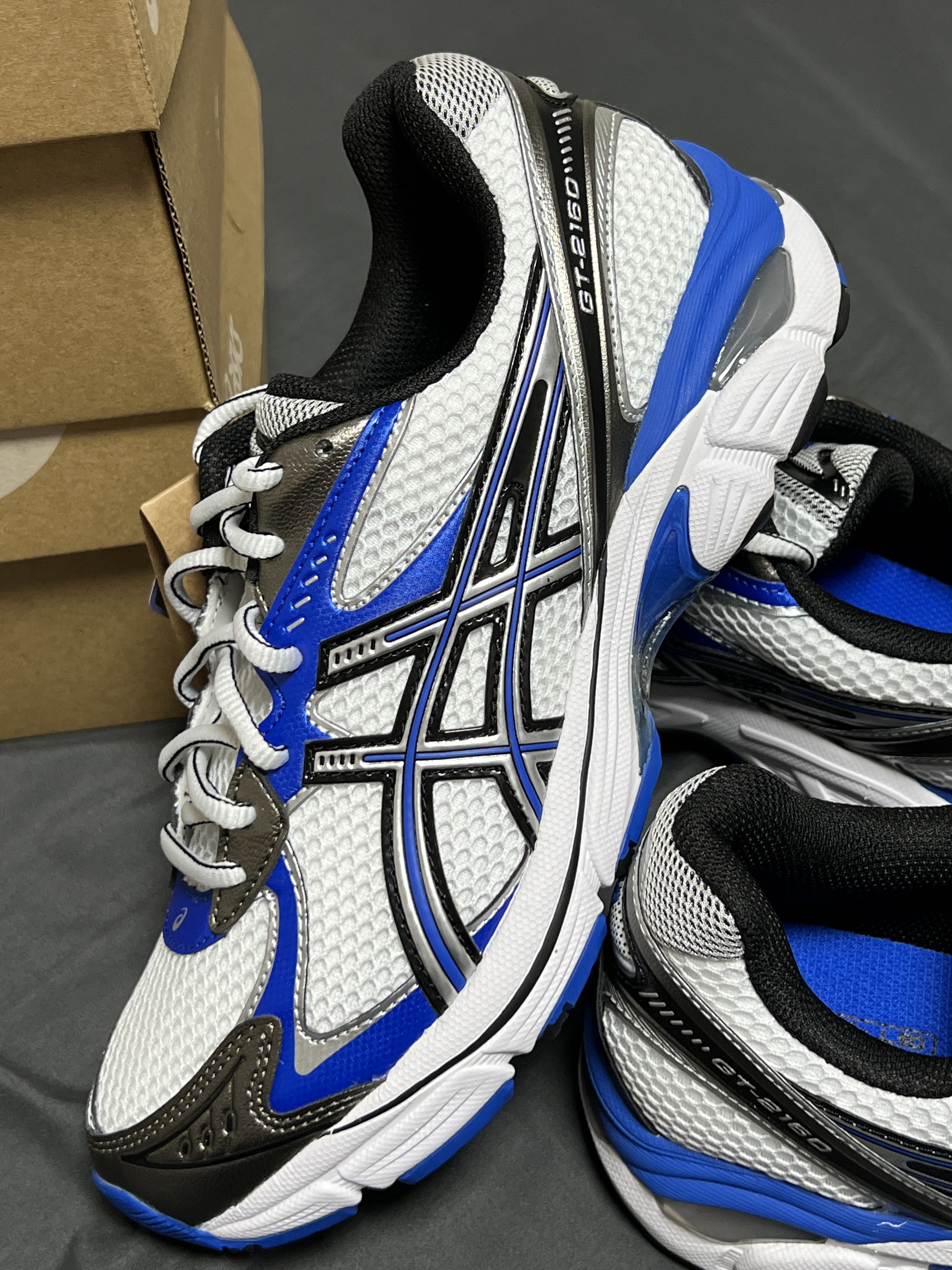 Asics GT-2160 White Illusion Blue 착용 스타일 - 3