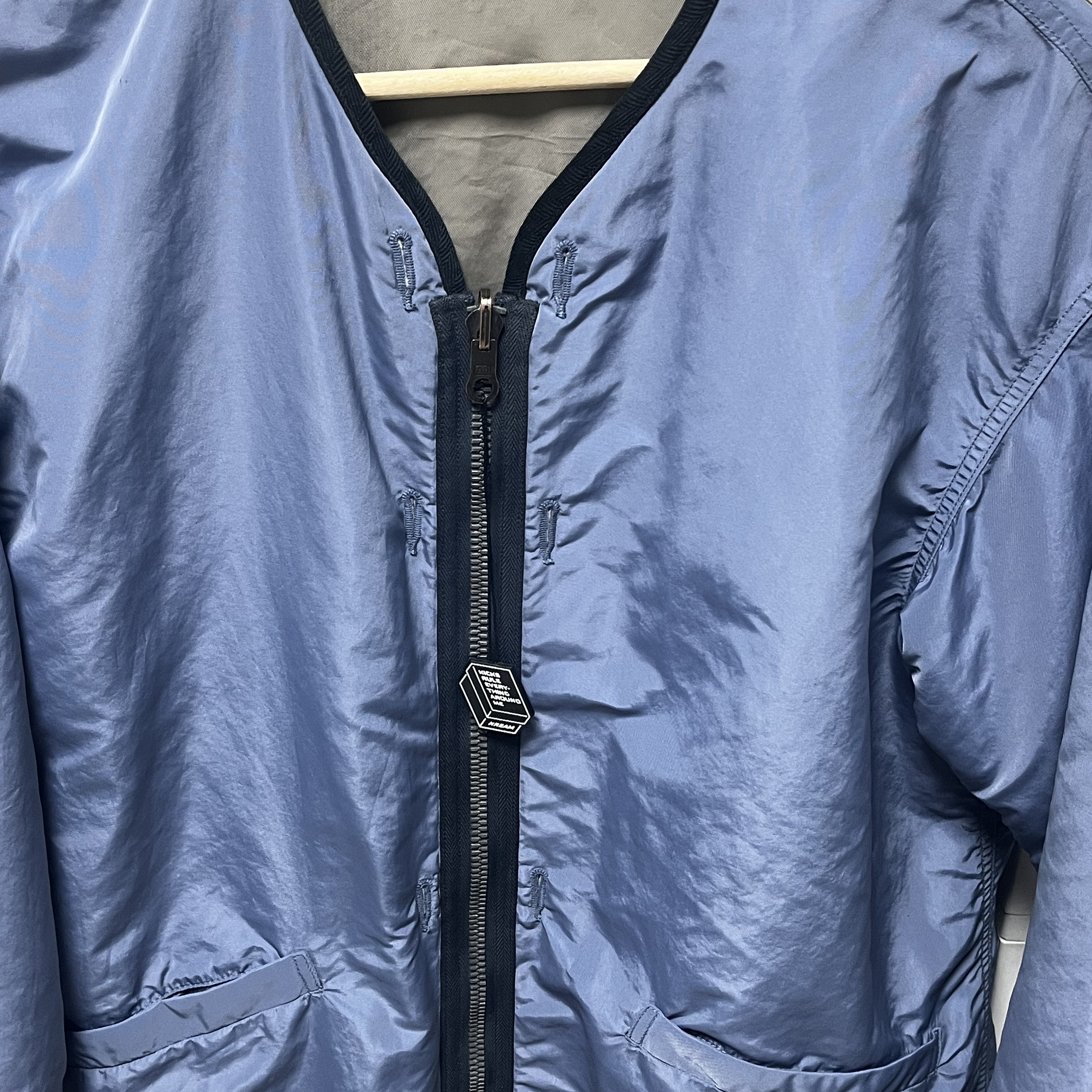 Visvim Iris Jacket Blue - 22FW 착용 스타일