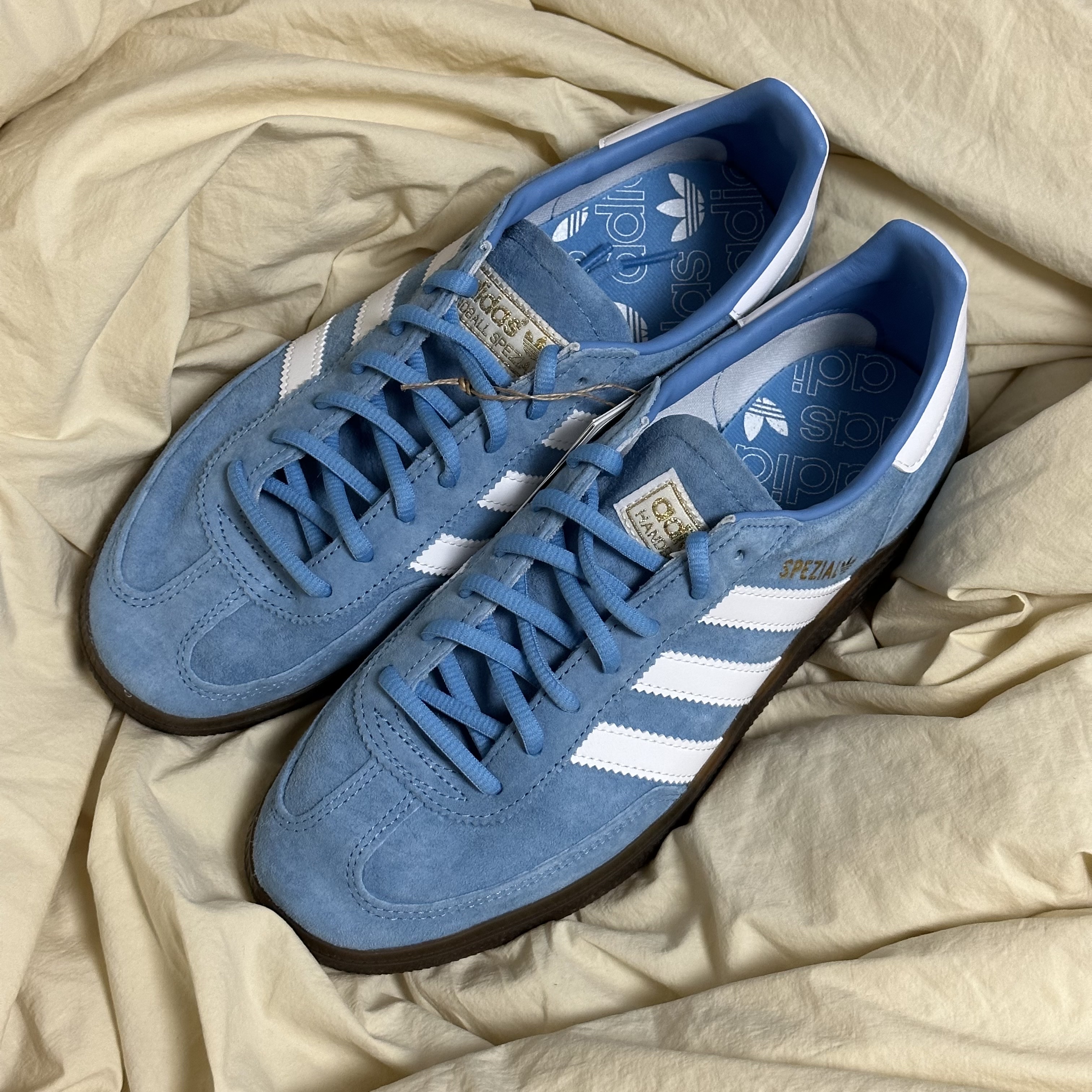 Adidas Spezial Handball Light Blue 착용 스타일 - 5
