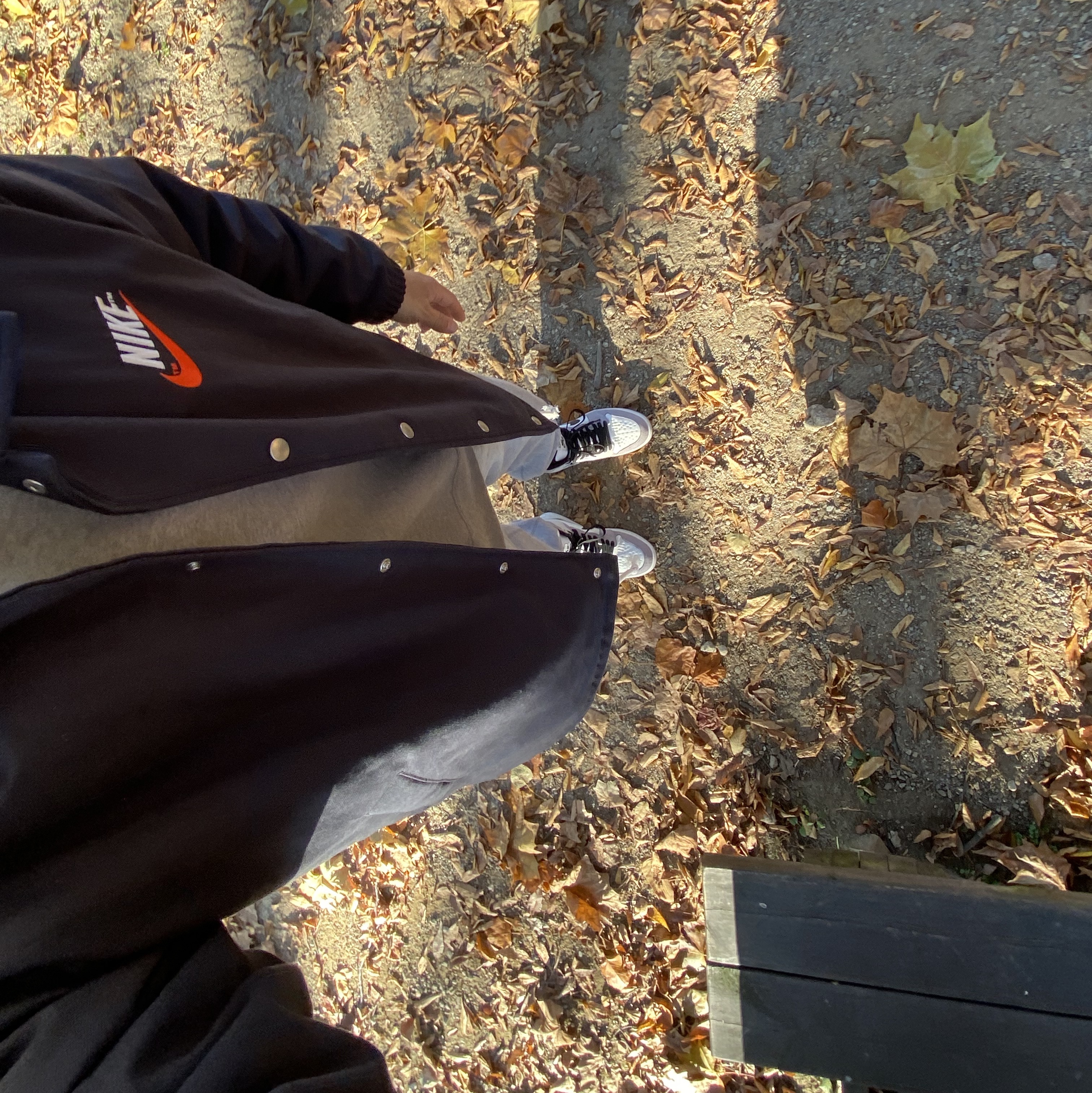 Nike NSW Trend WC 1 Jacket Off Noir - Asia, Jordan 1 Element Gore-Tex Sail 착용 스타일