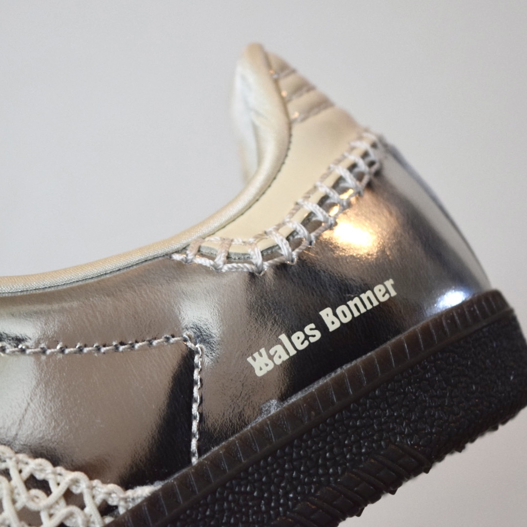 Adidas x Wales Bonner Samba Silver Metallic 착용 스타일 - 4