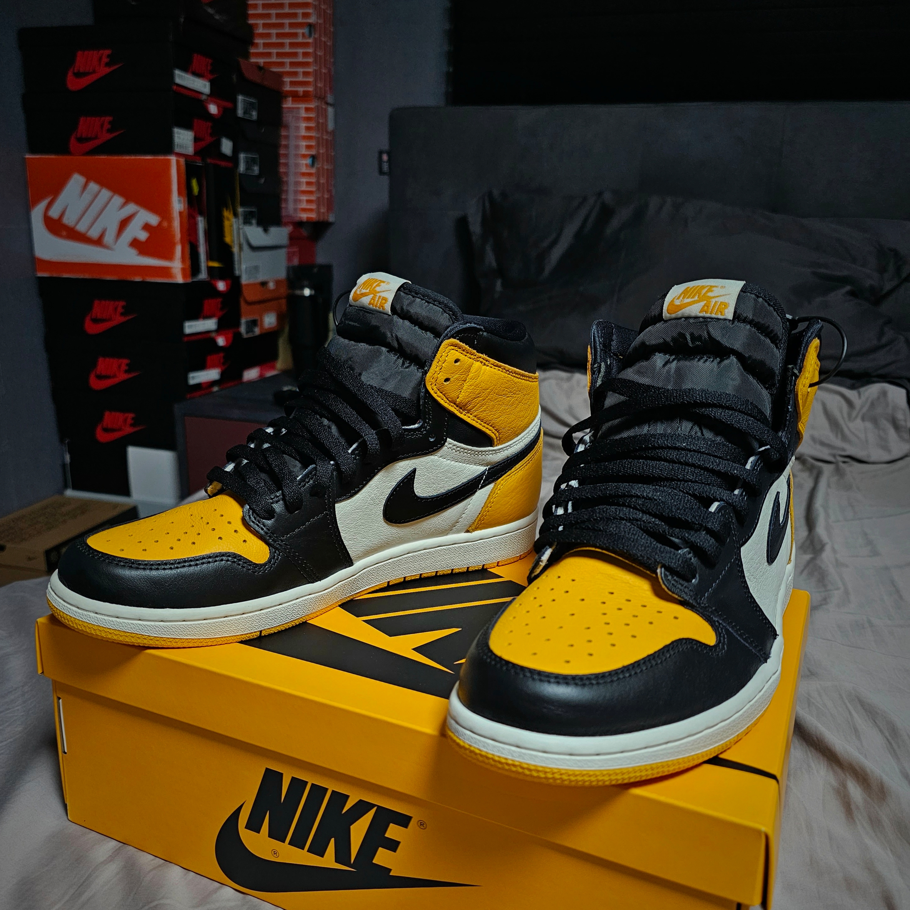 Jordan 1 Retro High OG Taxi 착용 스타일 - 2