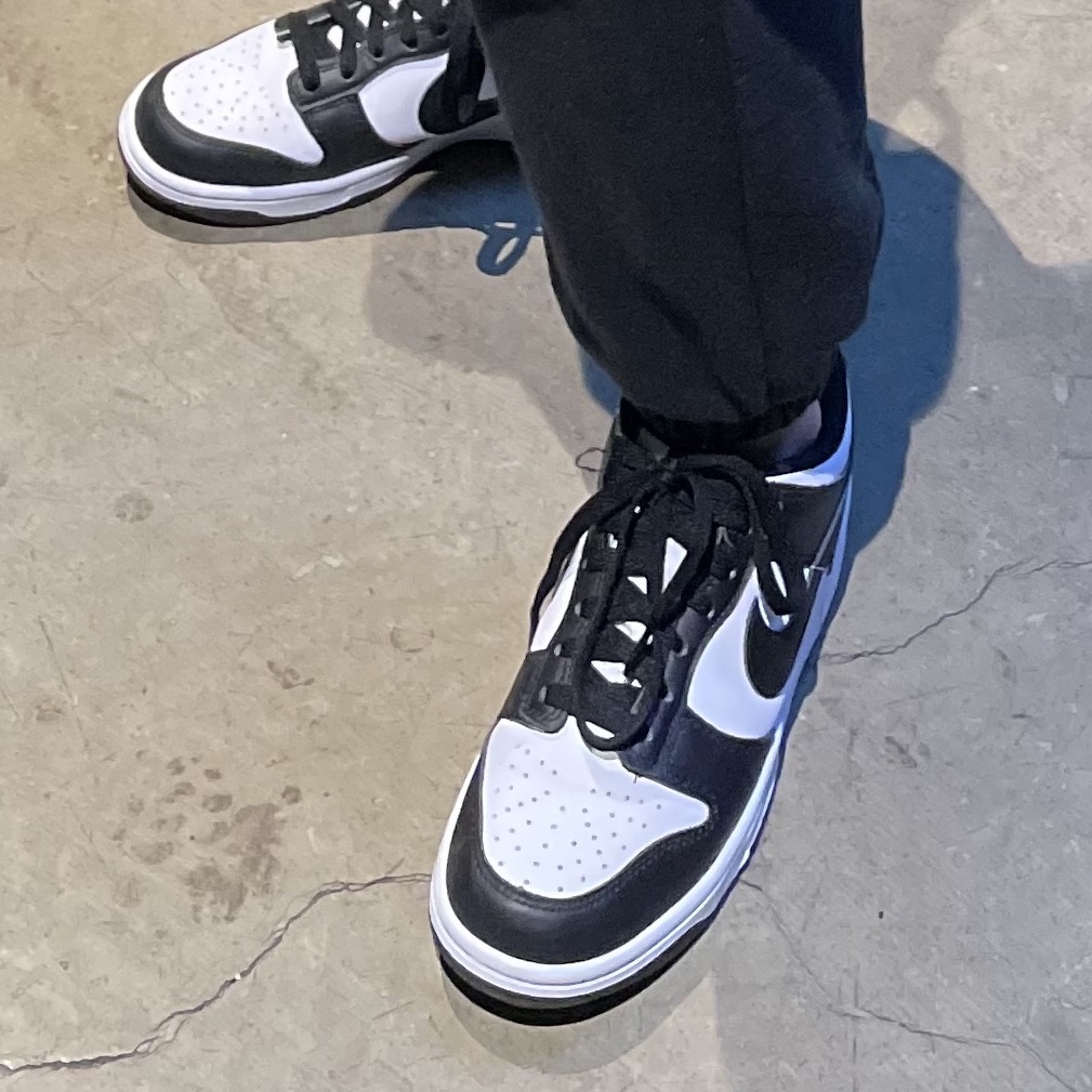 (W) Nike Dunk Low Black 착용 스타일