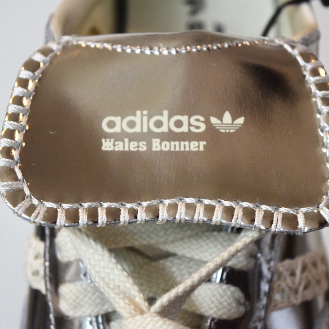 Adidas x Wales Bonner Samba Silver Metallic 착용 스타일 - 5