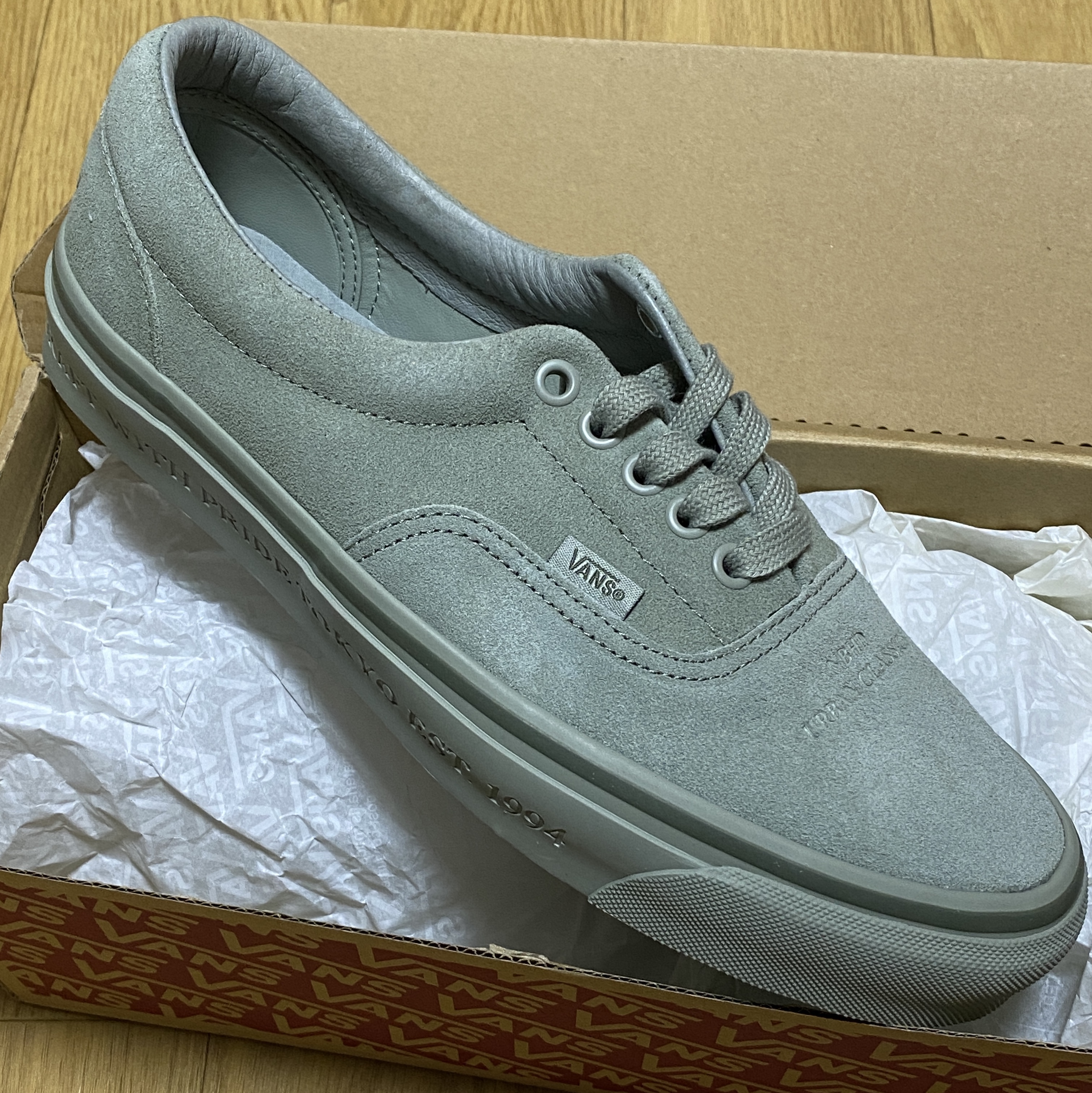 Vans x Neighborhood Era 95 DX Green 착용 스타일 - 1