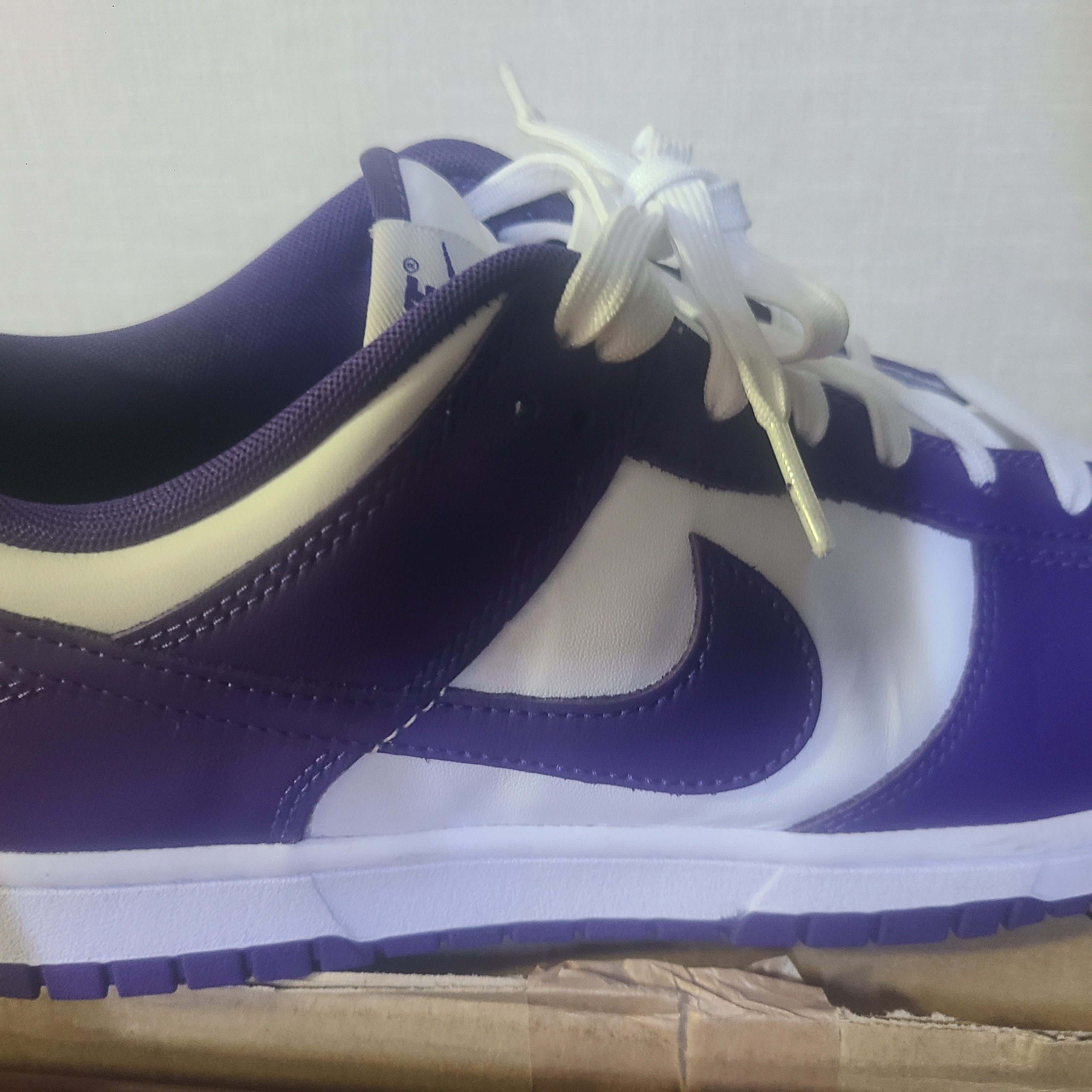 Nike Dunk Low Retro Championship Court Purple 착용 스타일