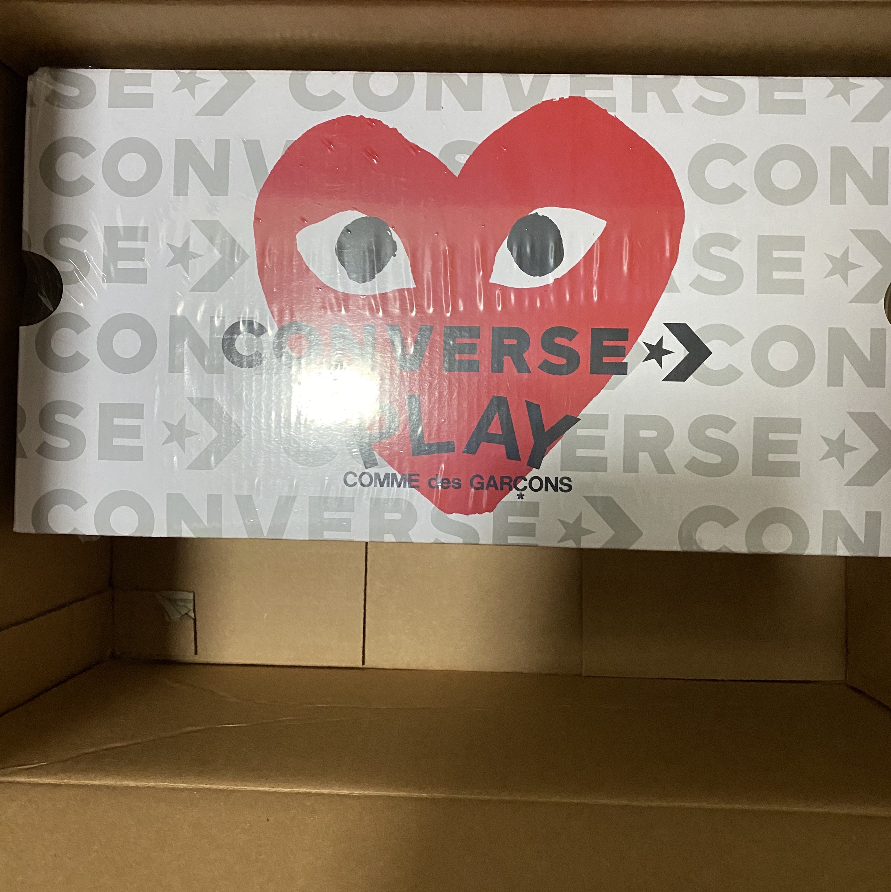 Converse x Play Comme des Garcons Chuck 70 Ox White 착용 스타일
