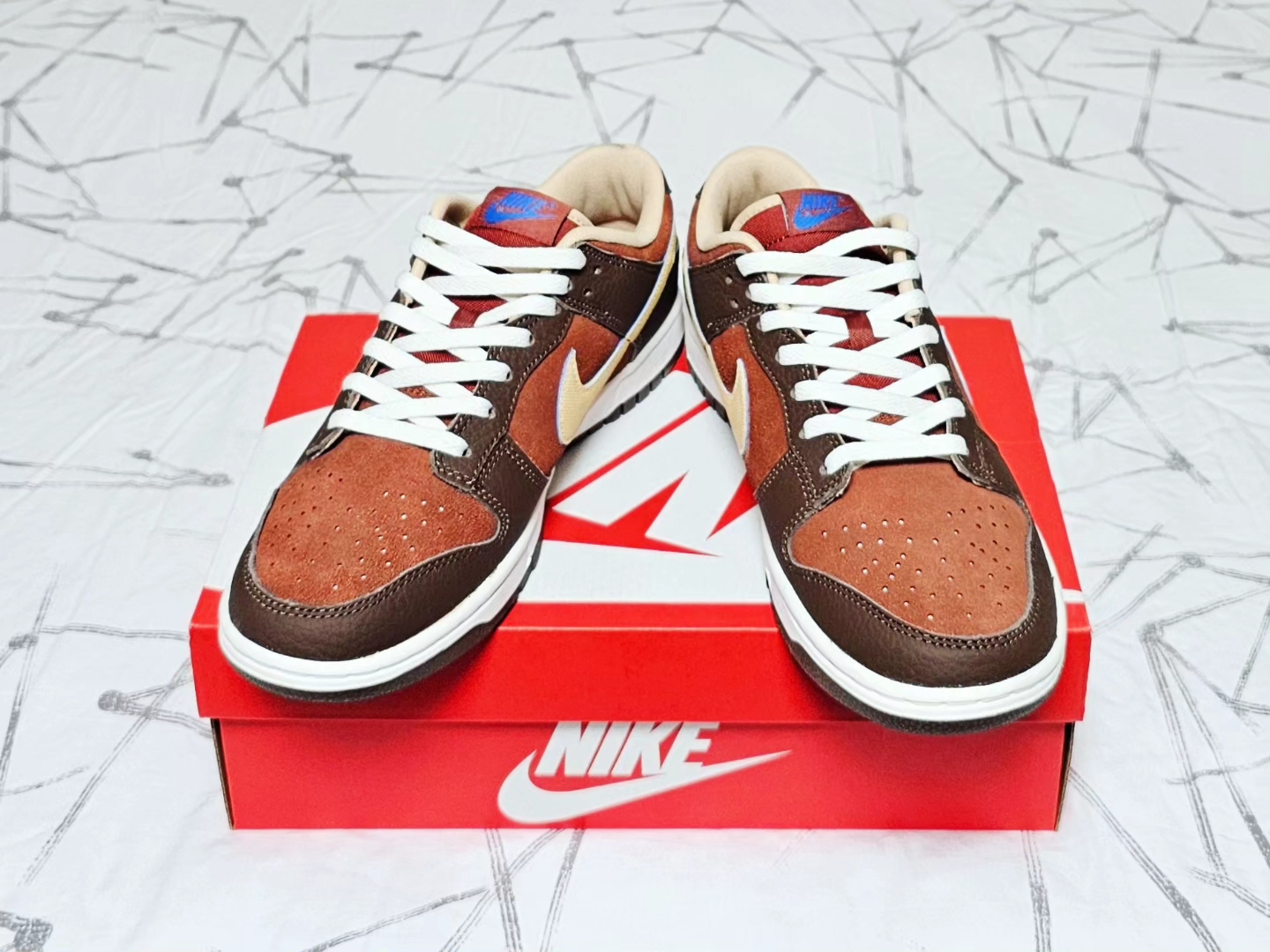 Nike Dunk Low Retro PRM Mars Stone 착용 스타일 - 3