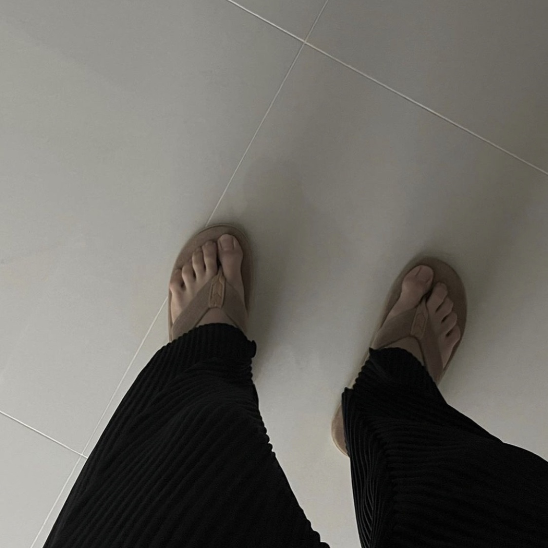 Island Slipper Classic Suede Taupe Suede, Homme Plisse Issey Miyake Tailored Pleats 1 Pants Black 착용 스타일