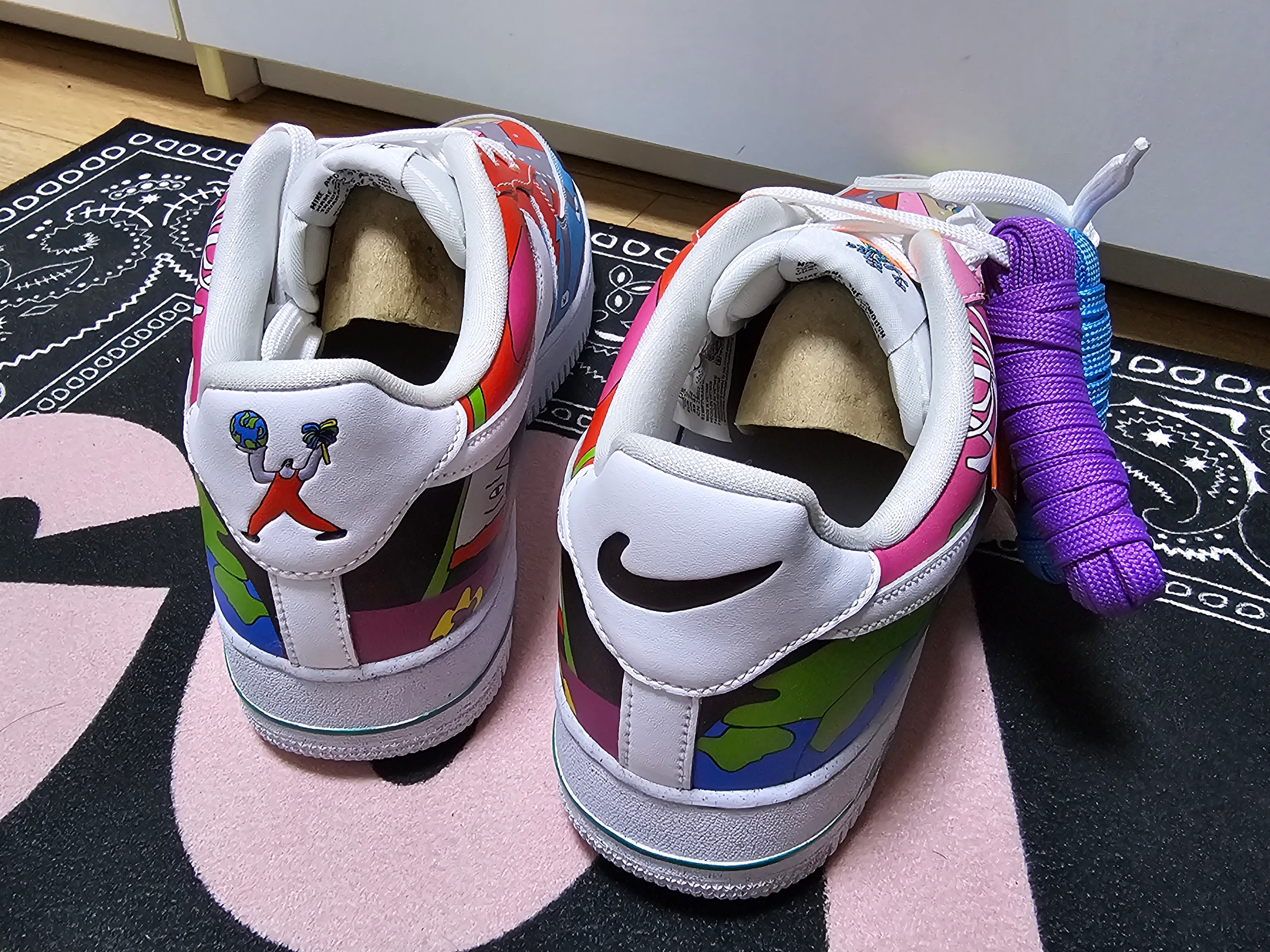 Nike x Ruohan Wang Air Force 1 Low Flyleather 착용 스타일 - 2