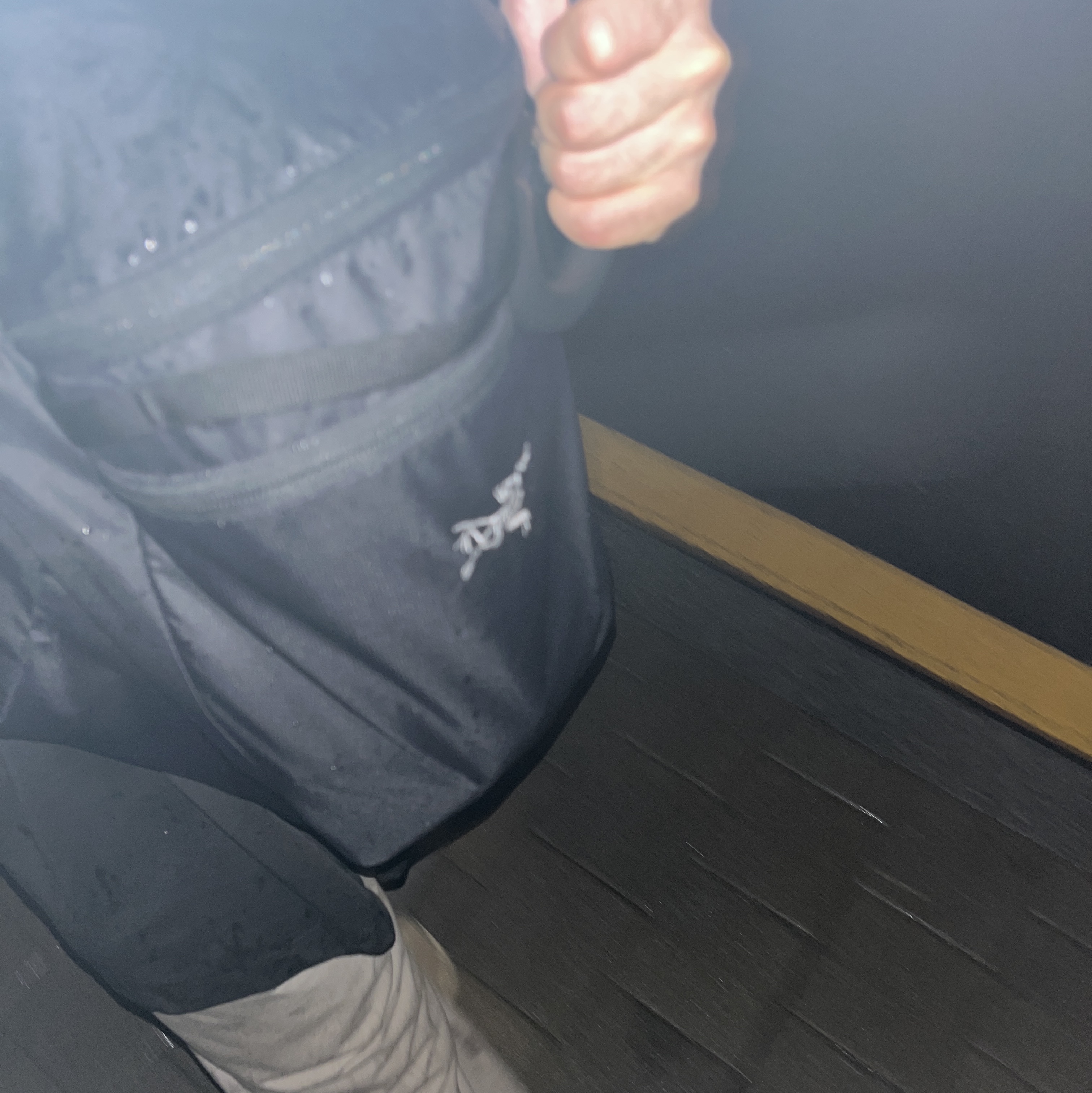 Arc'teryx Heliad 15 Backpack Black 착용 스타일