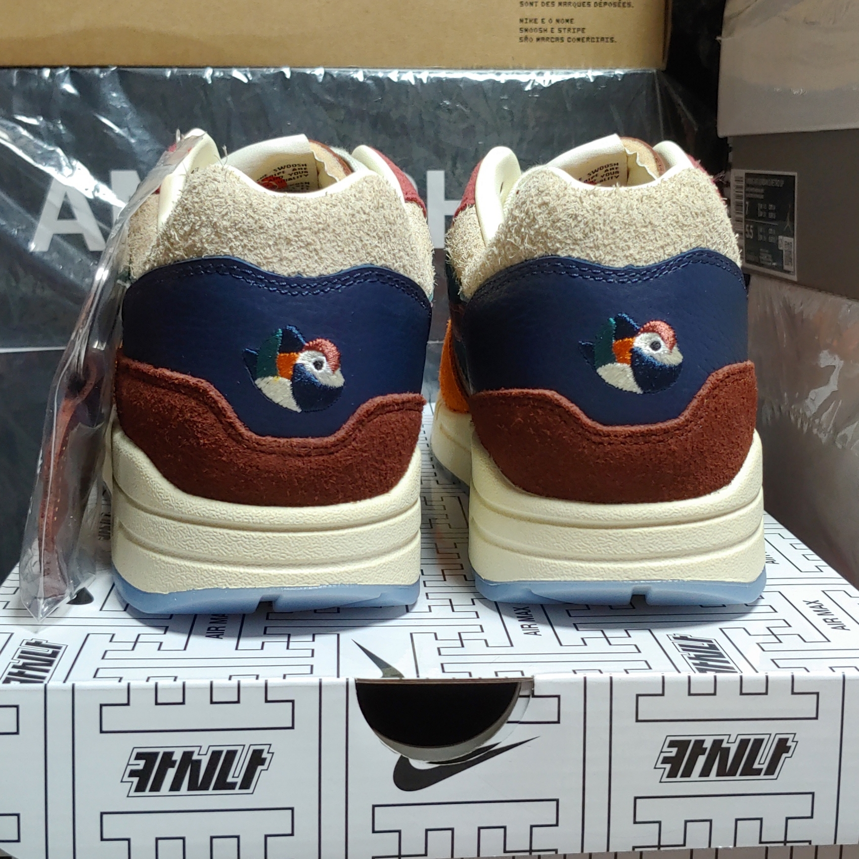 Nike x Kasina Air Max 1 SP Won-Ang Orange 착용 스타일 - 5