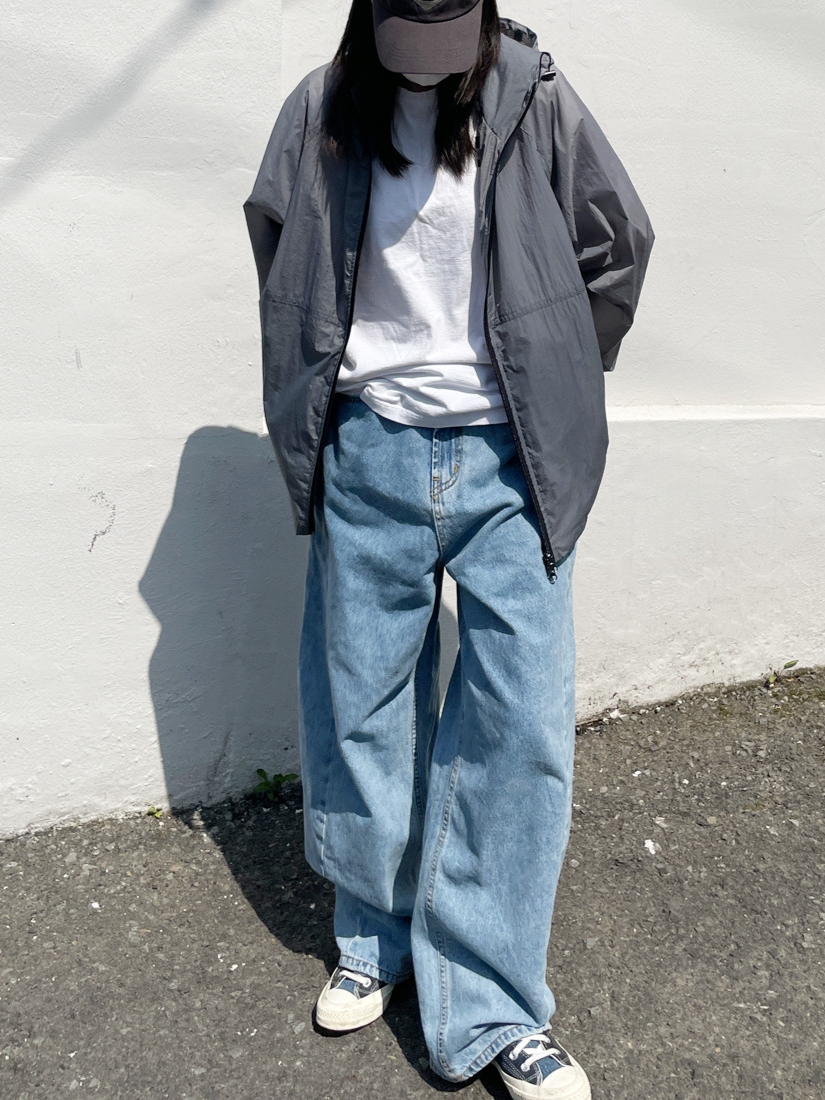 Converse Chuck 70 Hi Renew Denim Tri-Panel 착용 스타일 - 3