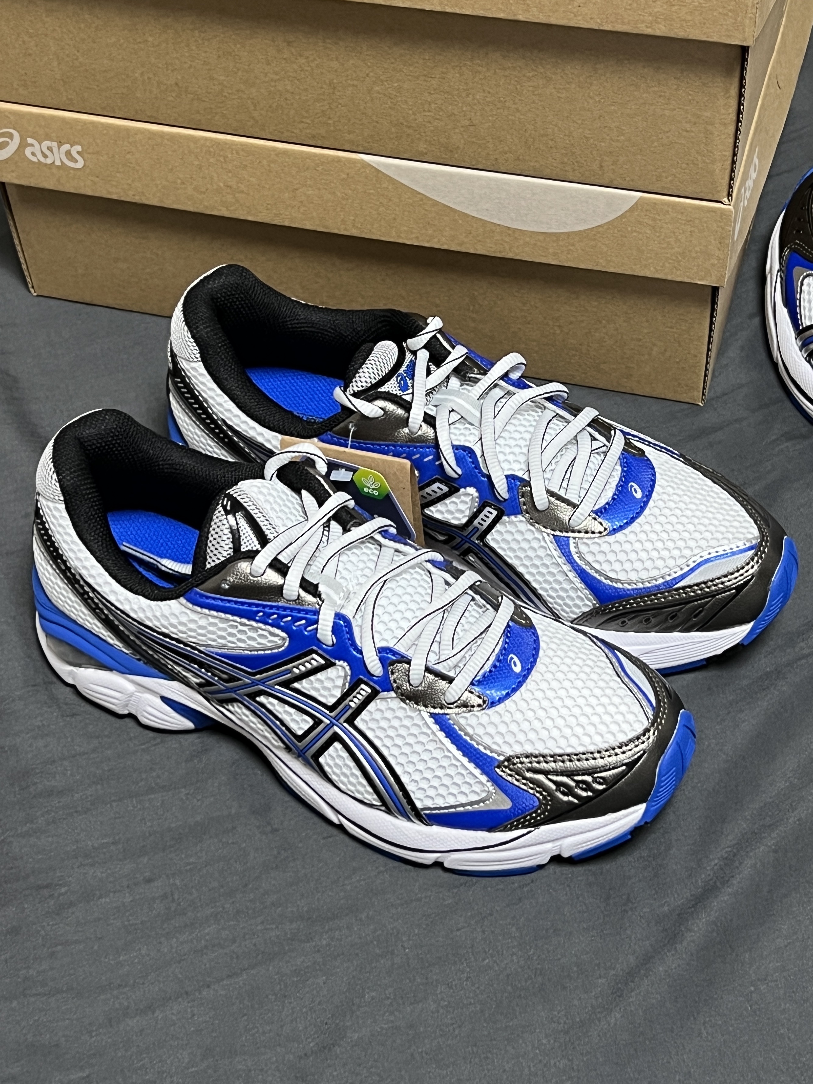 Asics GT-2160 White Illusion Blue 착용 스타일 - 1