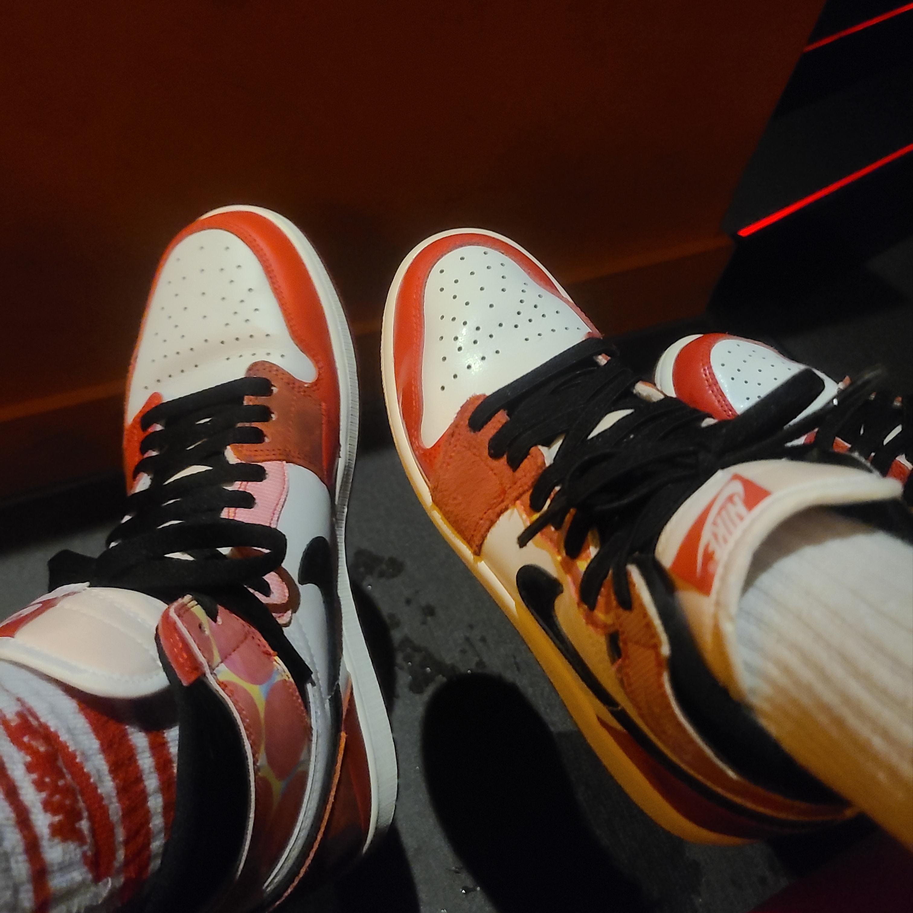 Jordan 1 Retro High Spider-Man Next Chapter, (PS) Jordan 1 Retro High Spider-Man Next Chapter 착용 스타일