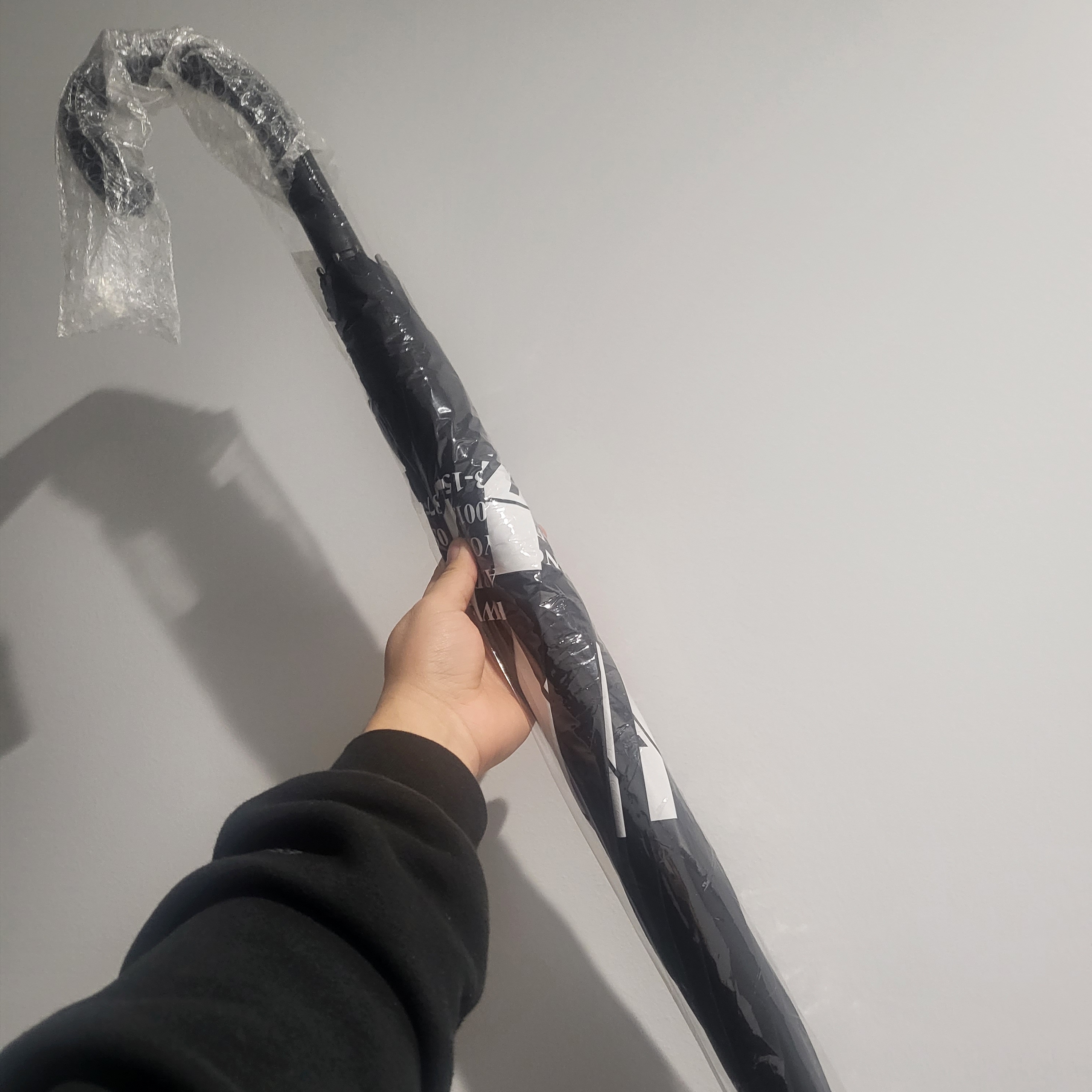 Palace Shop Umbrella Black - 22FW 착용 스타일