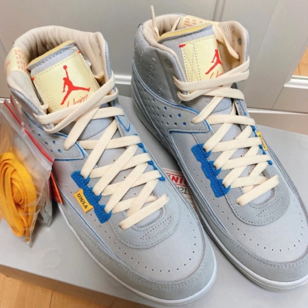 Jordan 2 x Union Retro SP Grey Fog 착용 스타일