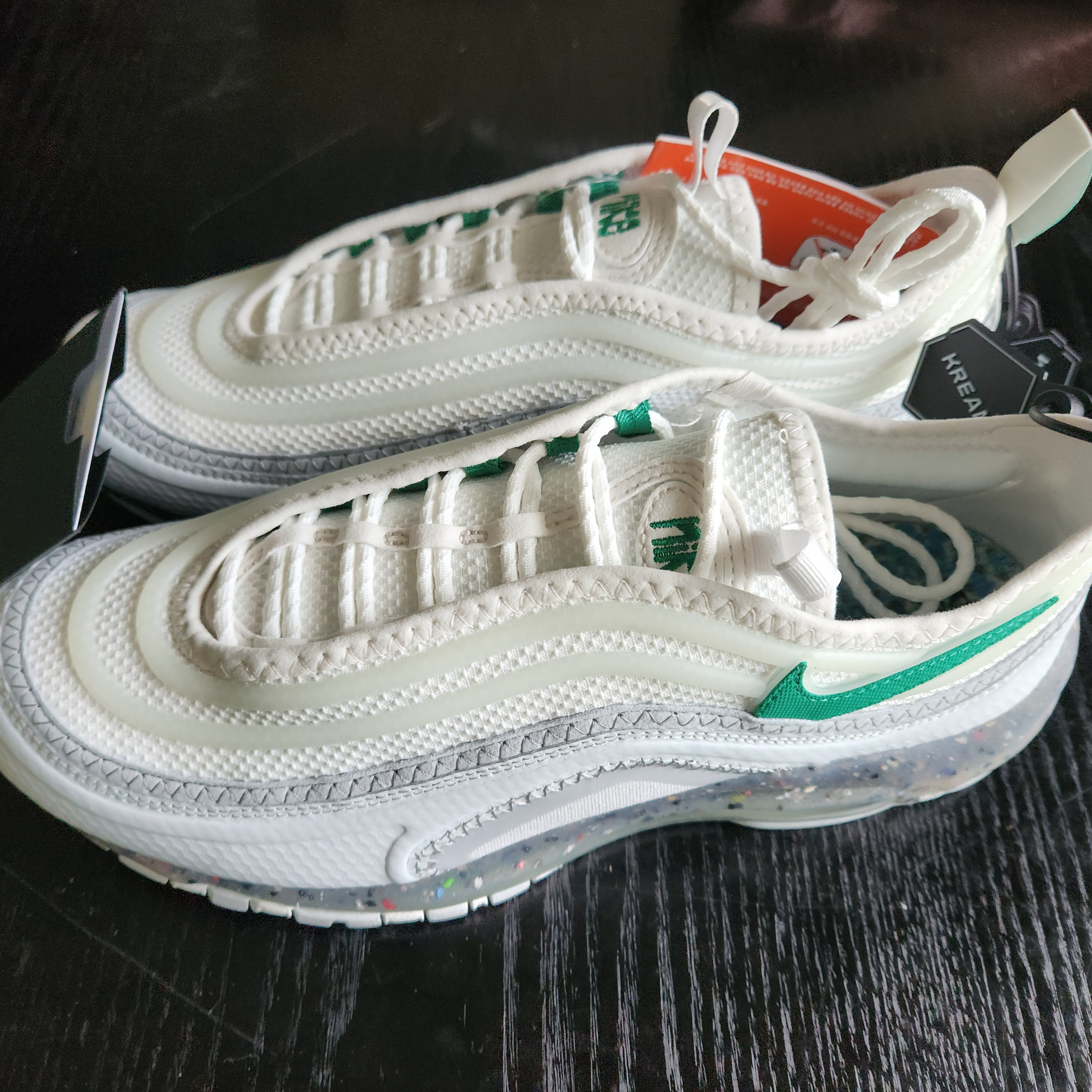 Nike Air Max Terrascape 97 Summit White Malachite 착용 스타일 - 1