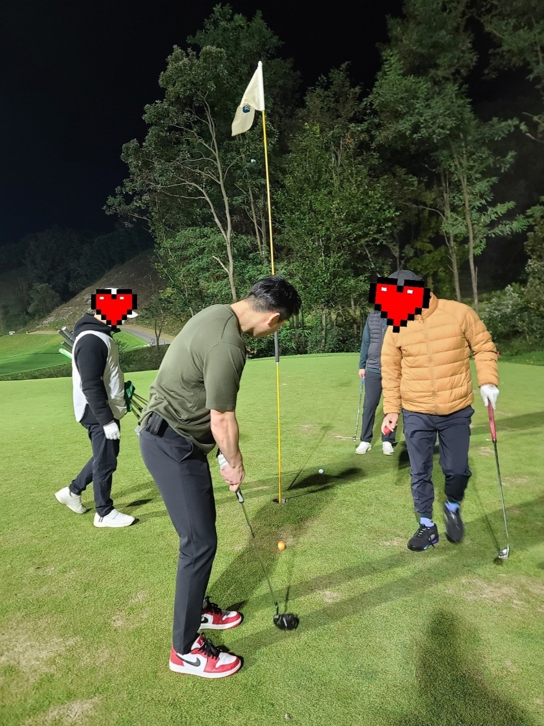Jordan 1 Low Golf Chicago 착용 스타일