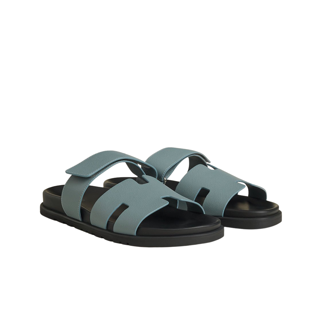 에르메스 시프레 샌들 앱송 & 그리 앙따르띠끄(Hermes Chypre Sandal Epsom & Gris Antarctique) - 2