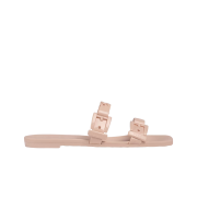 (W) Gucci Rubber Slide Sandal Light Pink