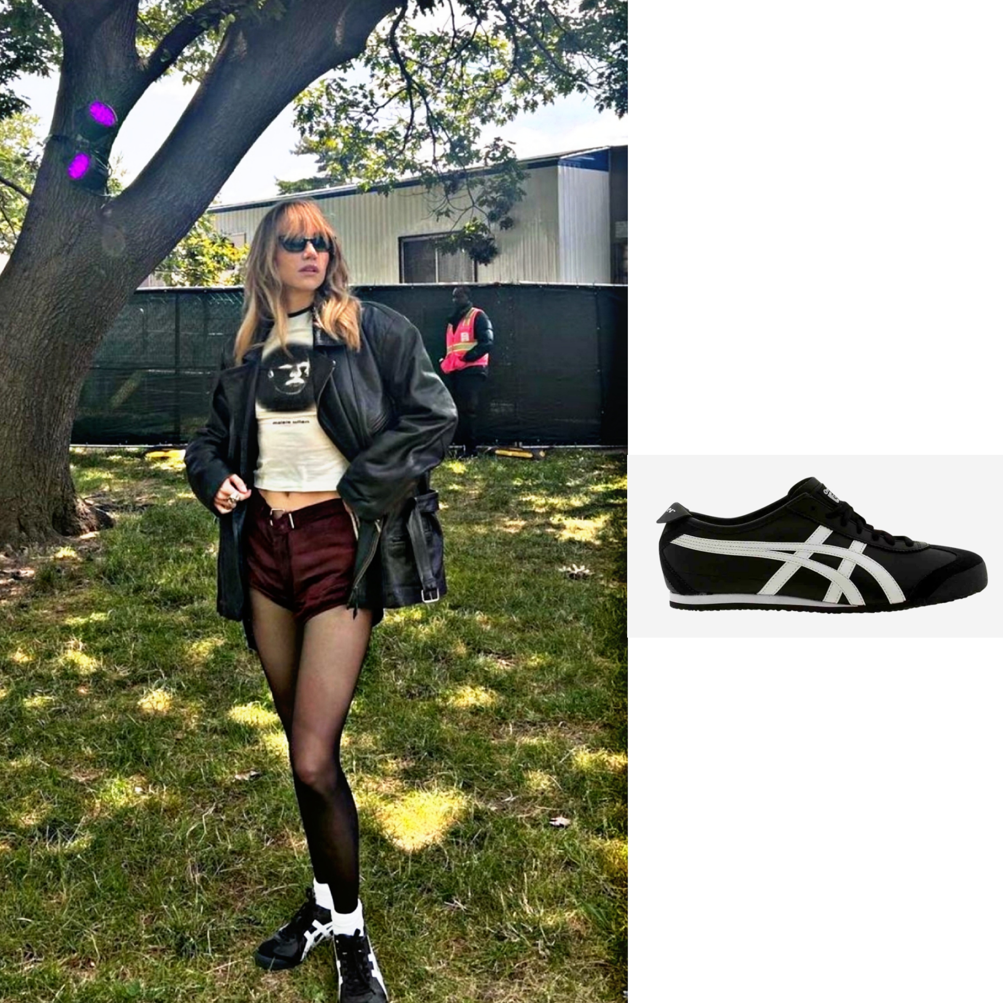 Onitsuka Tiger Mexico 66 Black White, Onitsuka Tiger Mexico 66 Black White 착용 스타일