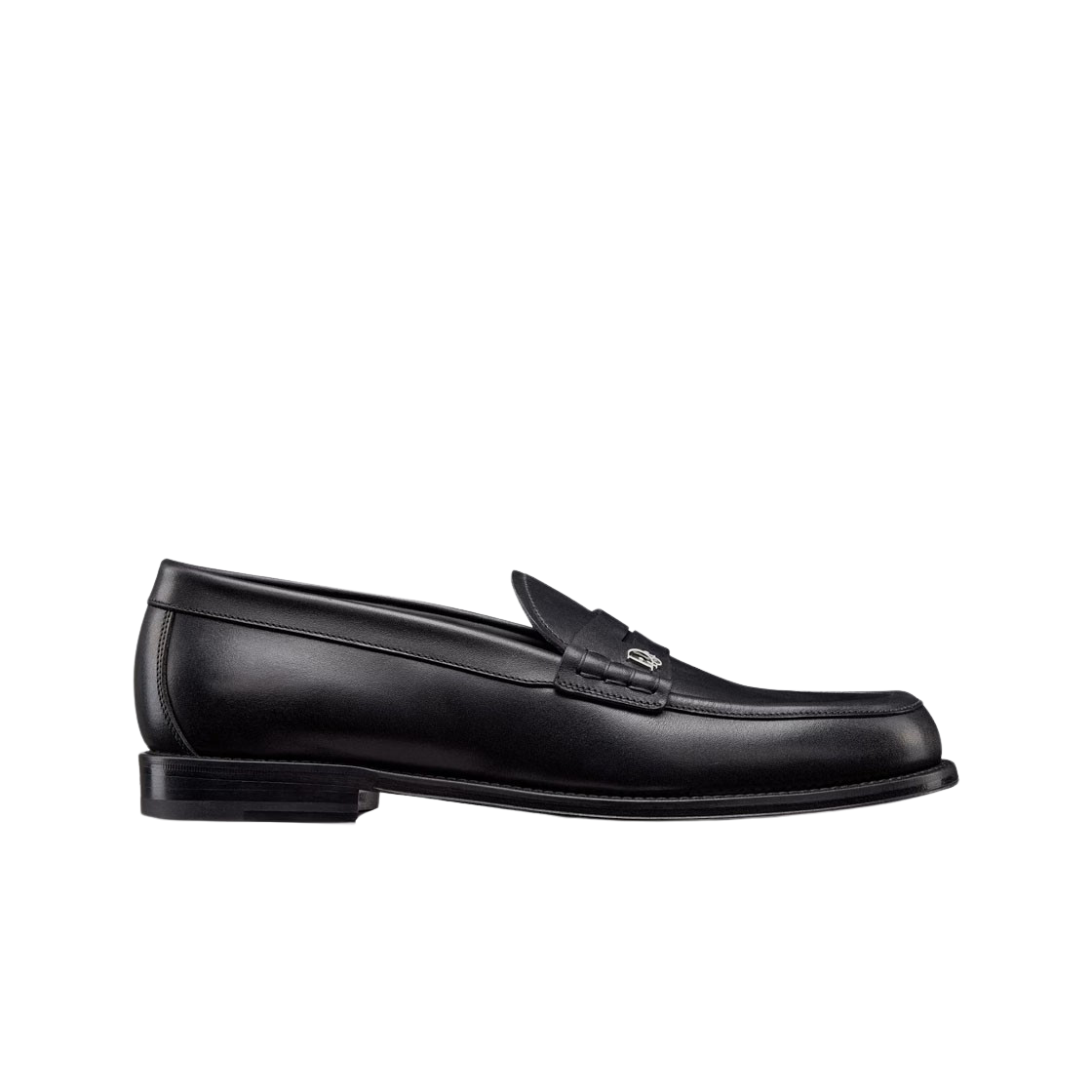 3LO129ZGK-H900 Dior Granville Loafer Smooth Calfskin Black