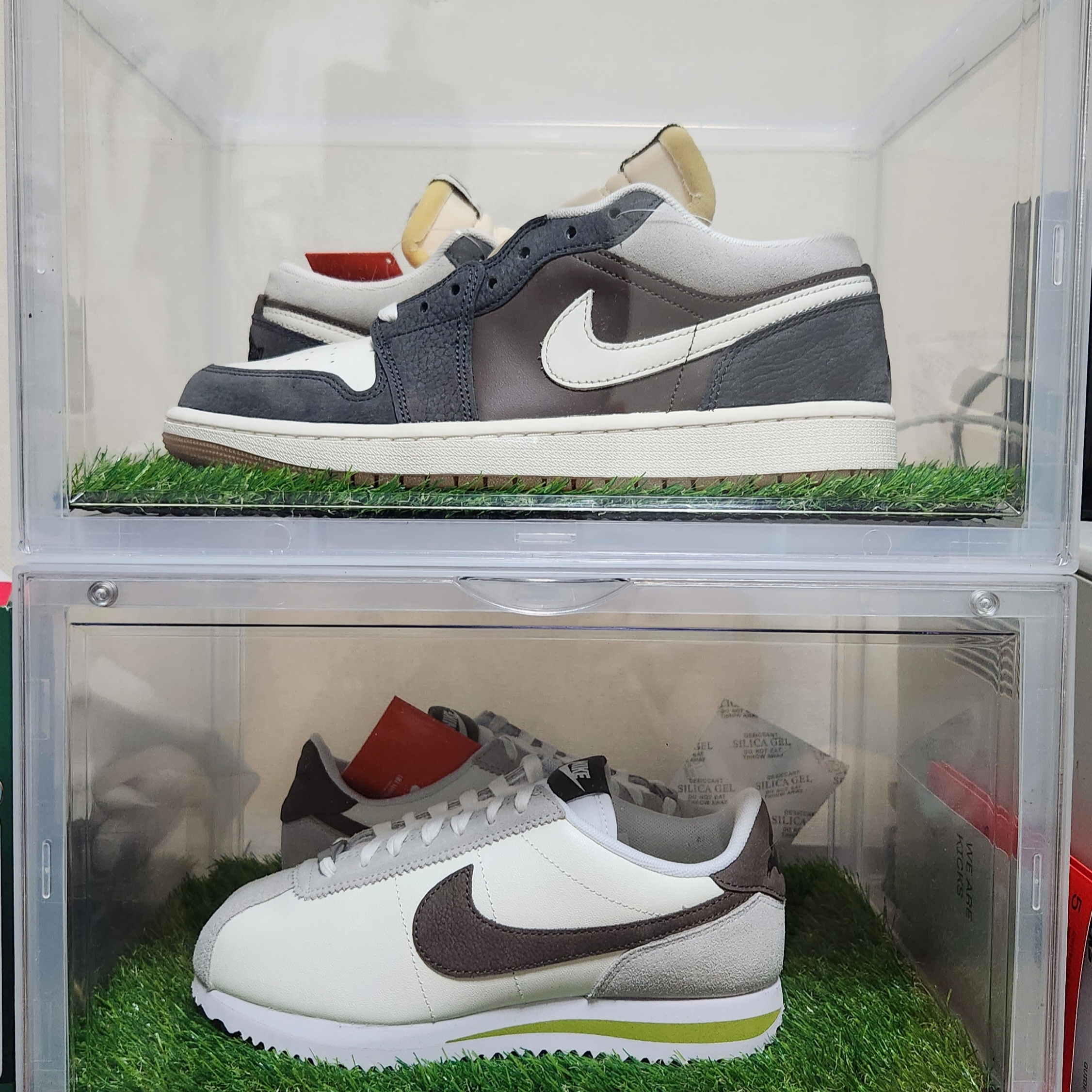 Jordan 1 Low Kkachi, (W) Nike Cortez 23 Kkachi 착용 스타일