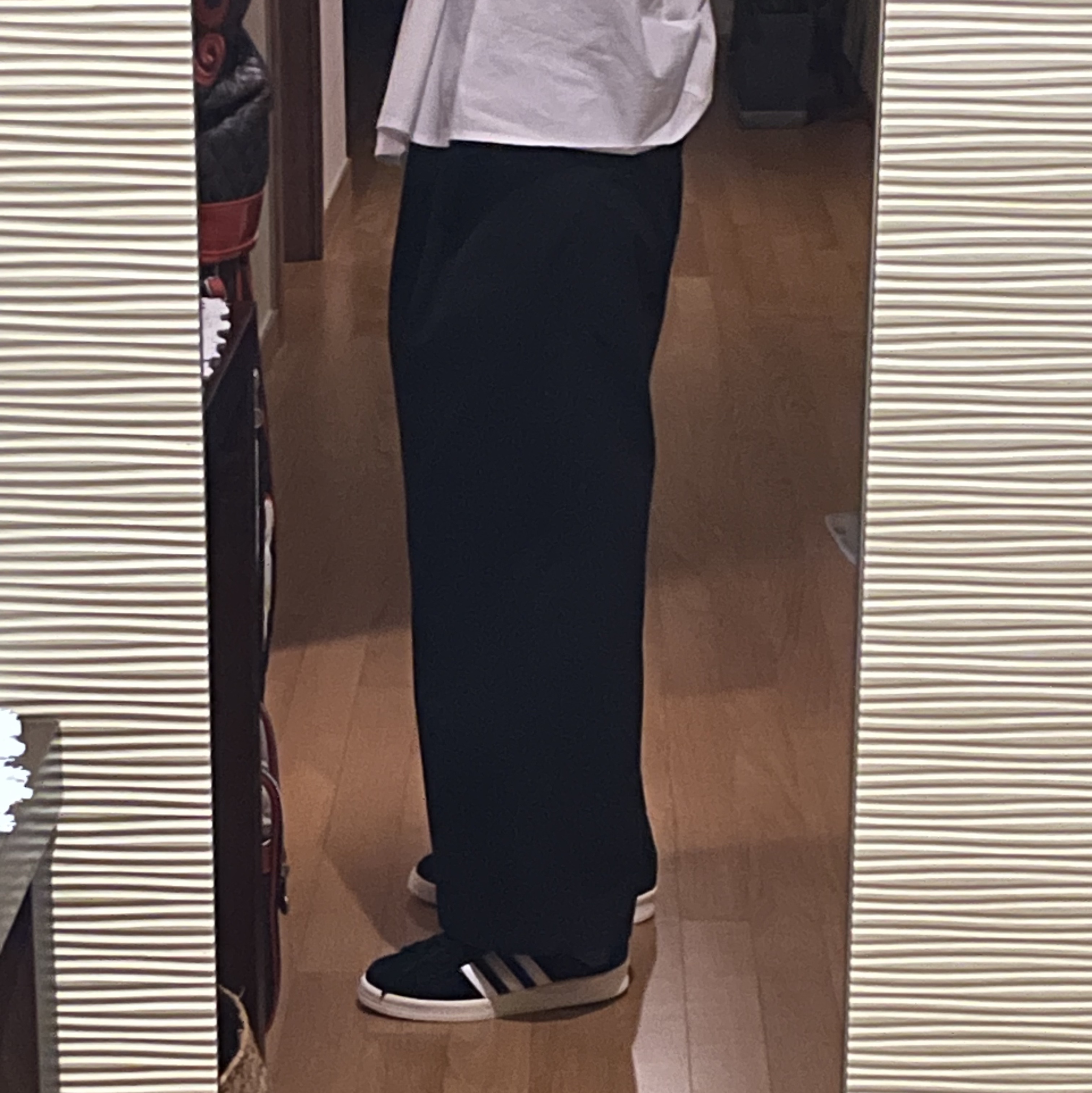 Adidas Campus 80s Black White 착용 스타일
